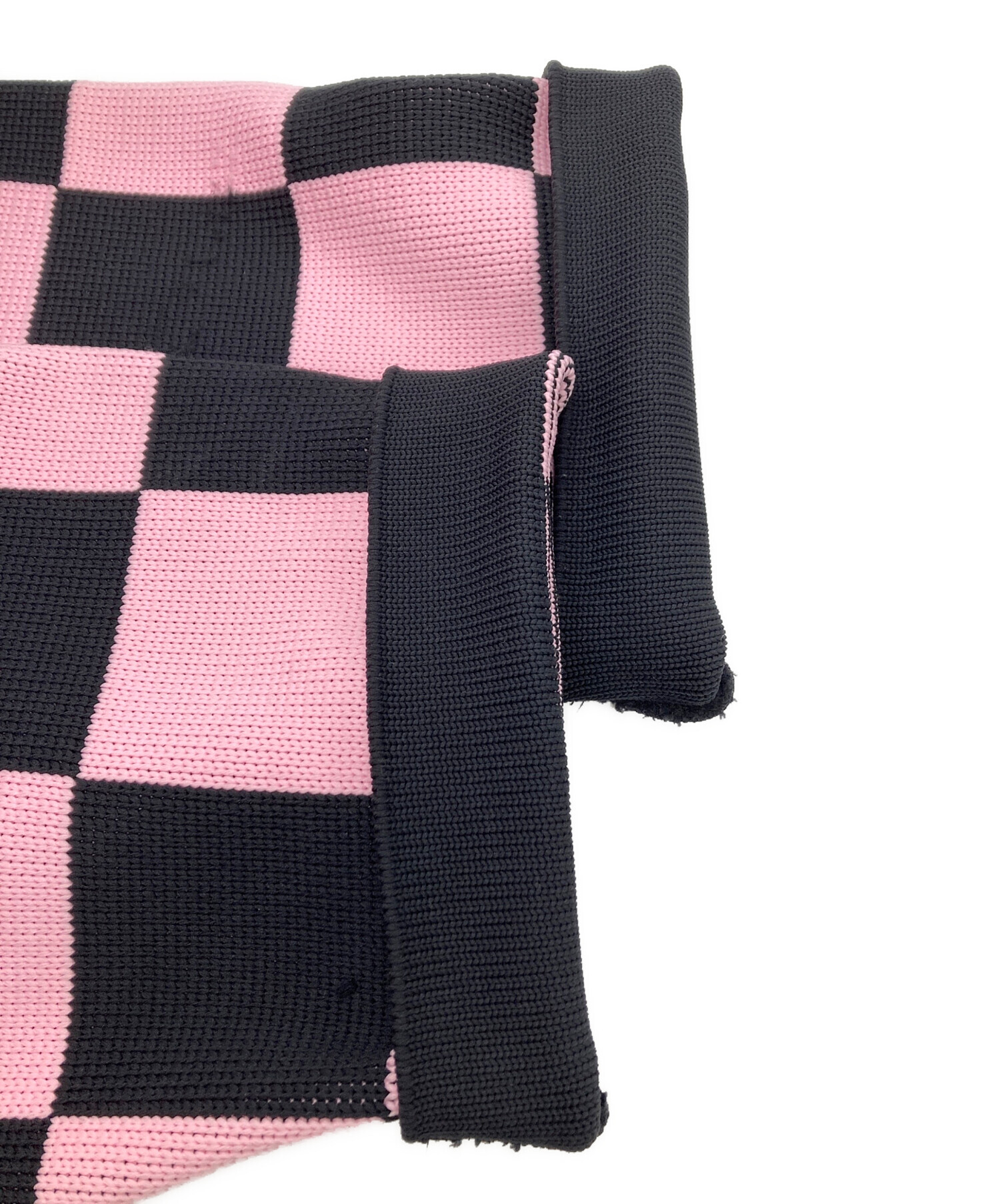 中古・古着通販】TENDER PERSON (テンダ―パーソン) FLAG CHECK KNIT 