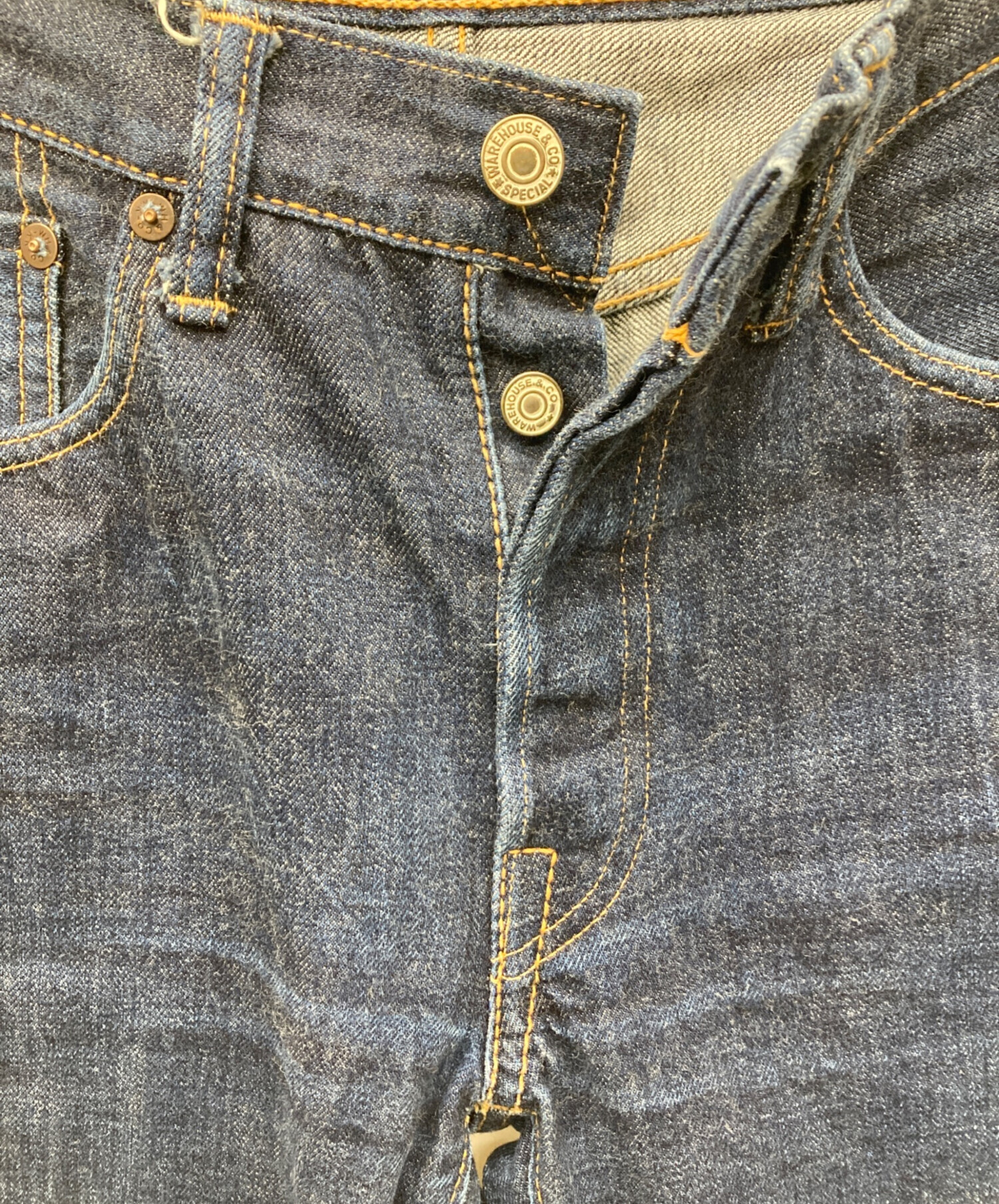 中古・古着通販】WAREHOUSE (ウエアハウス) LOT900 セルビッチデニム