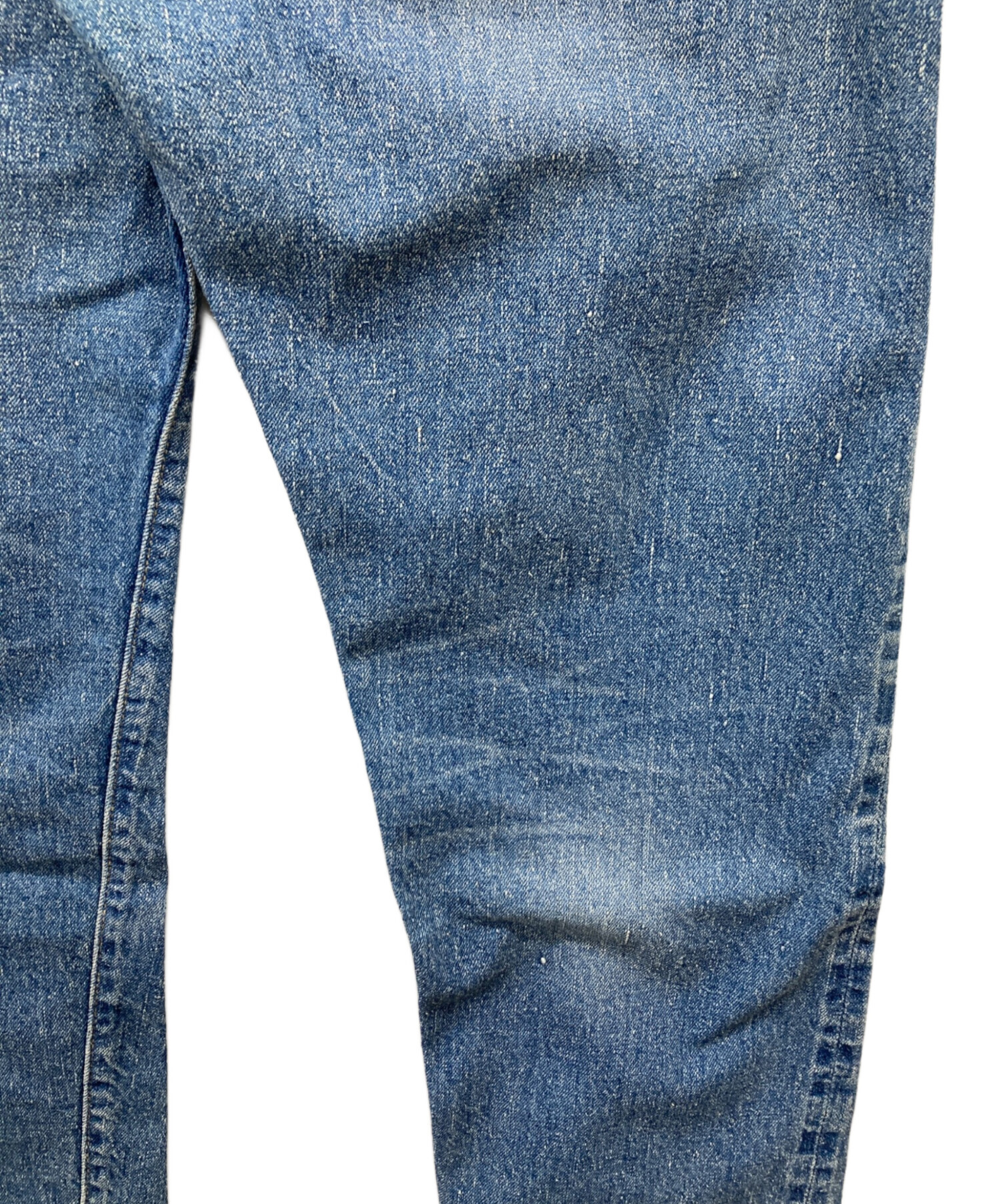 メンズ WAREHOUSE Blue Gray セルビッチデニムパンツ W32