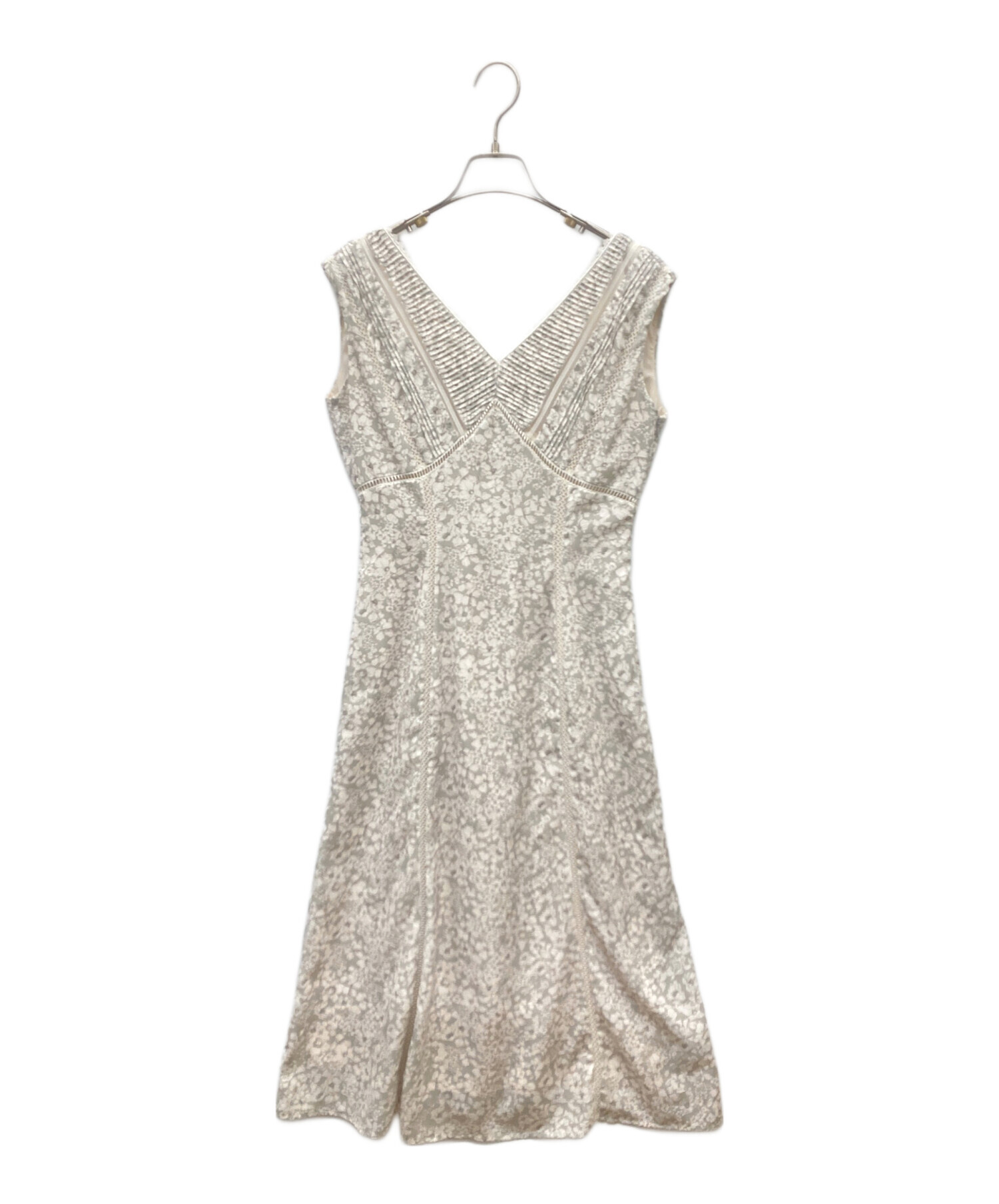 her lipto♡ Lace Trimmed Floral Dress