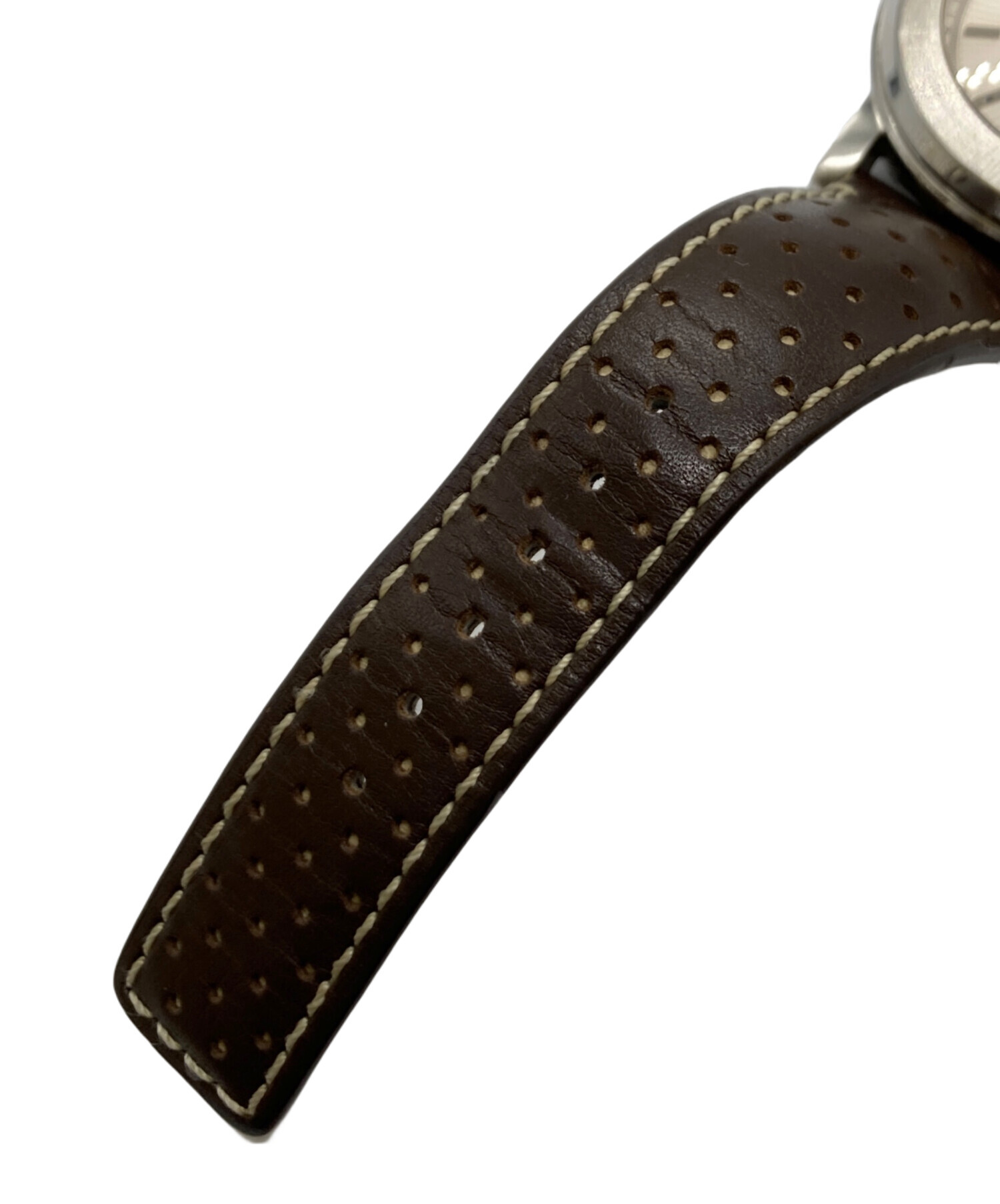 中古・古着通販】GUCCI (グッチ) クロノグラフウォッチ シルバー