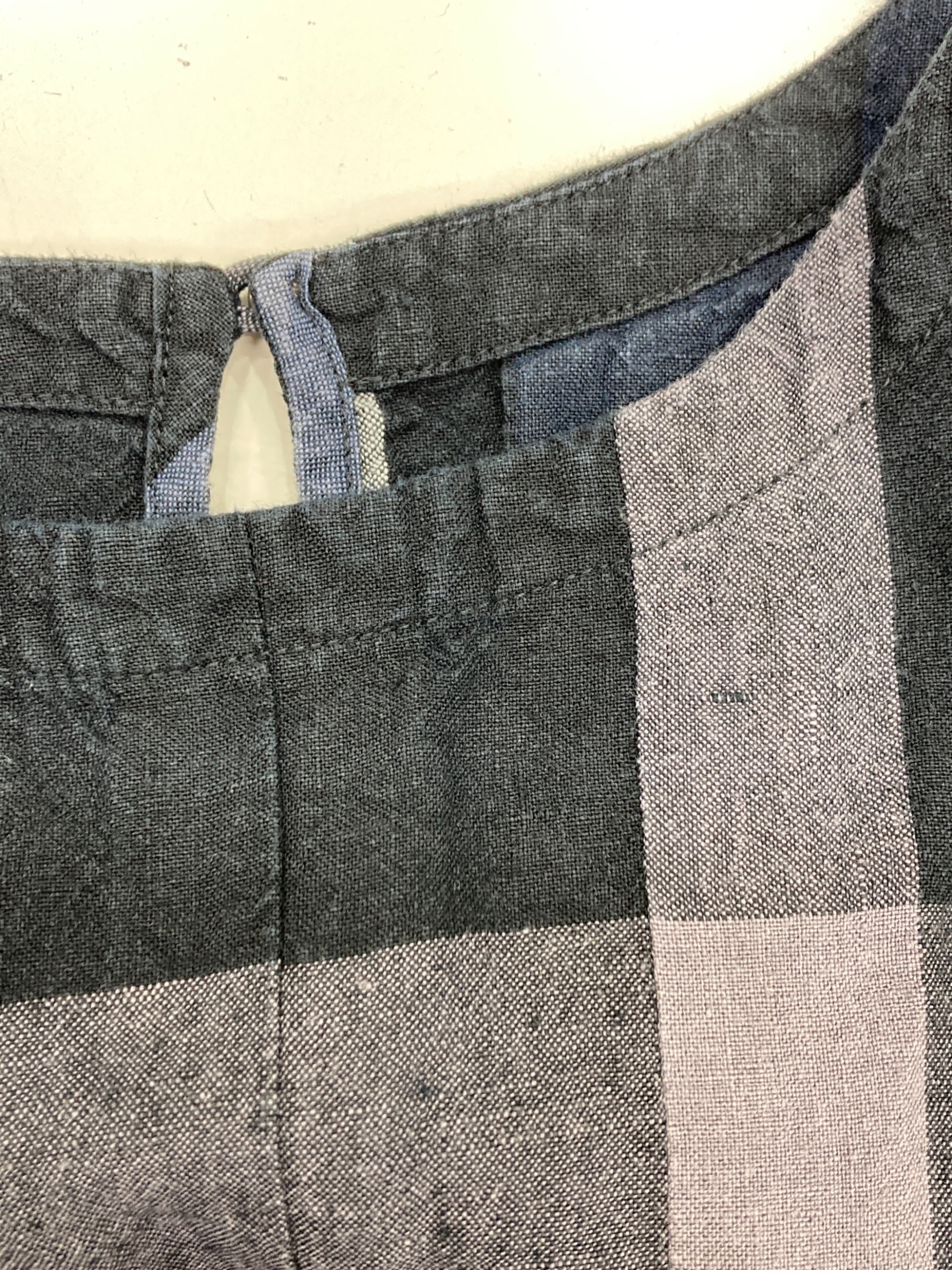 中古・古着通販】BEARDSLEY (ビアズリー) リネンビッグチェックタック 