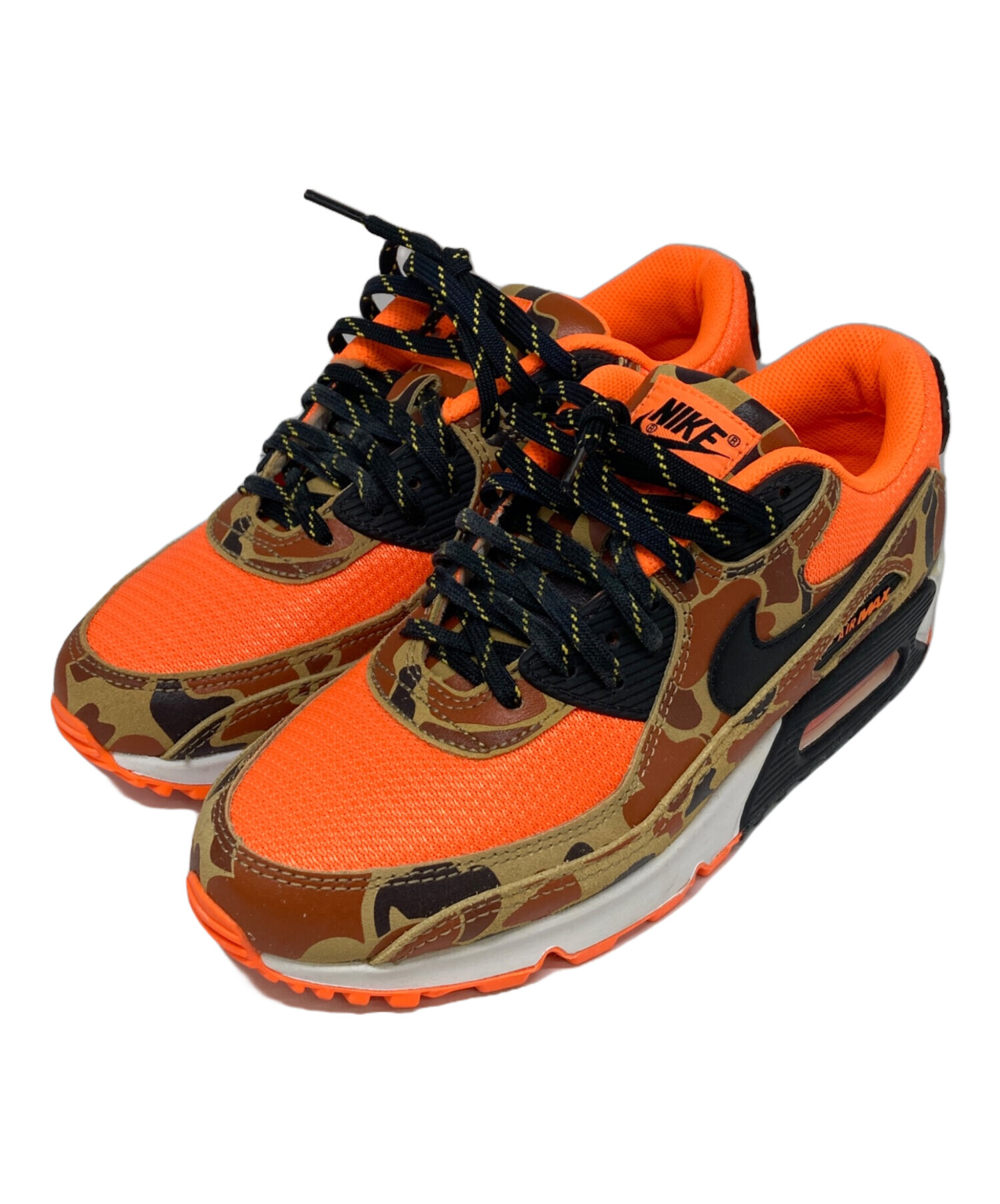 中古・古着通販】NIKE (ナイキ) NIKE AIR MAX 90 ORANGE DUCK CAMO