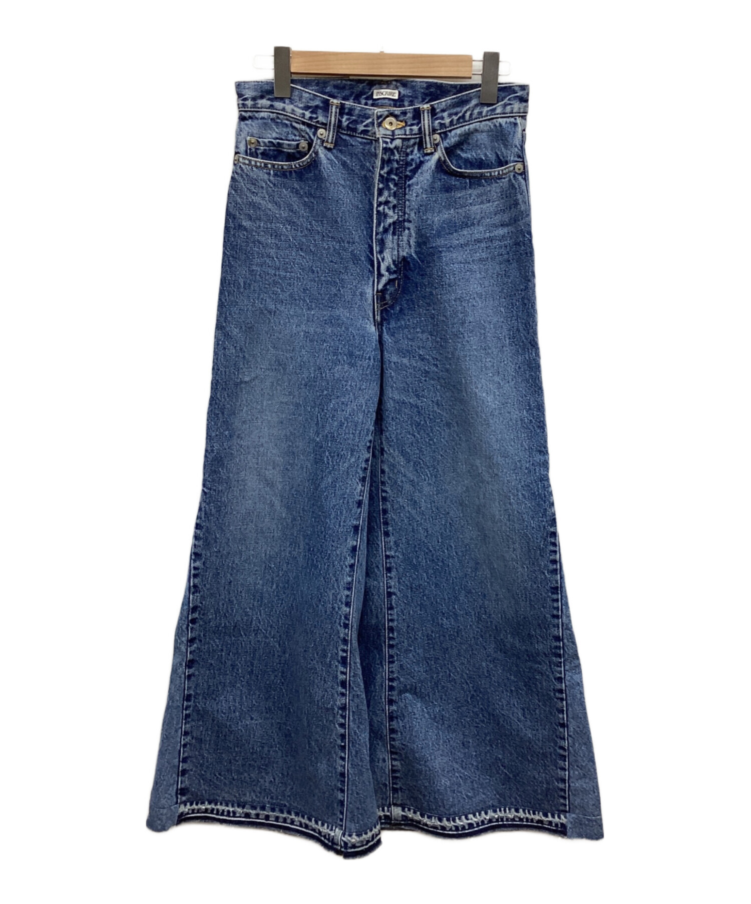 中古・古着通販】INSCRIRE (アンスクリア) スーパールーズフレアデニム