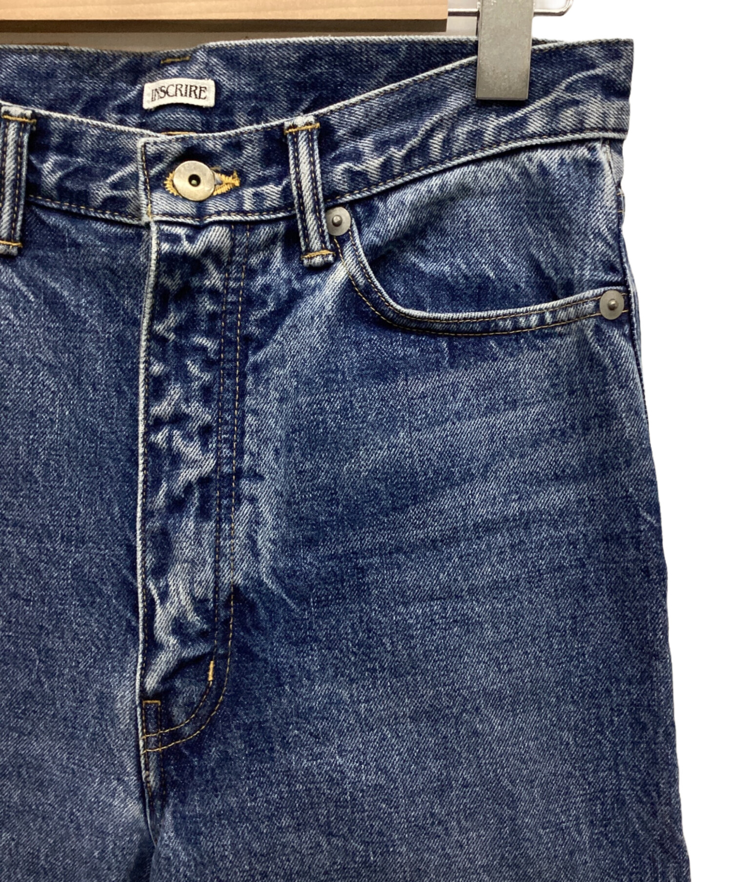 中古・古着通販】INSCRIRE (アンスクリア) スーパールーズフレアデニム