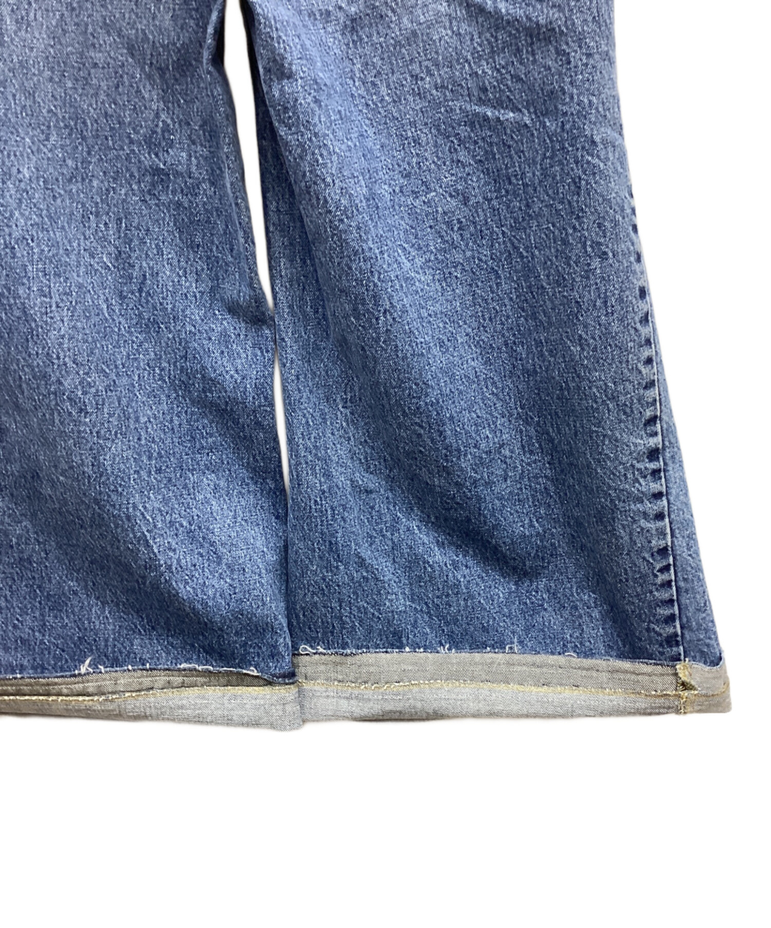 中古・古着通販】INSCRIRE (アンスクリア) スーパールーズフレアデニム