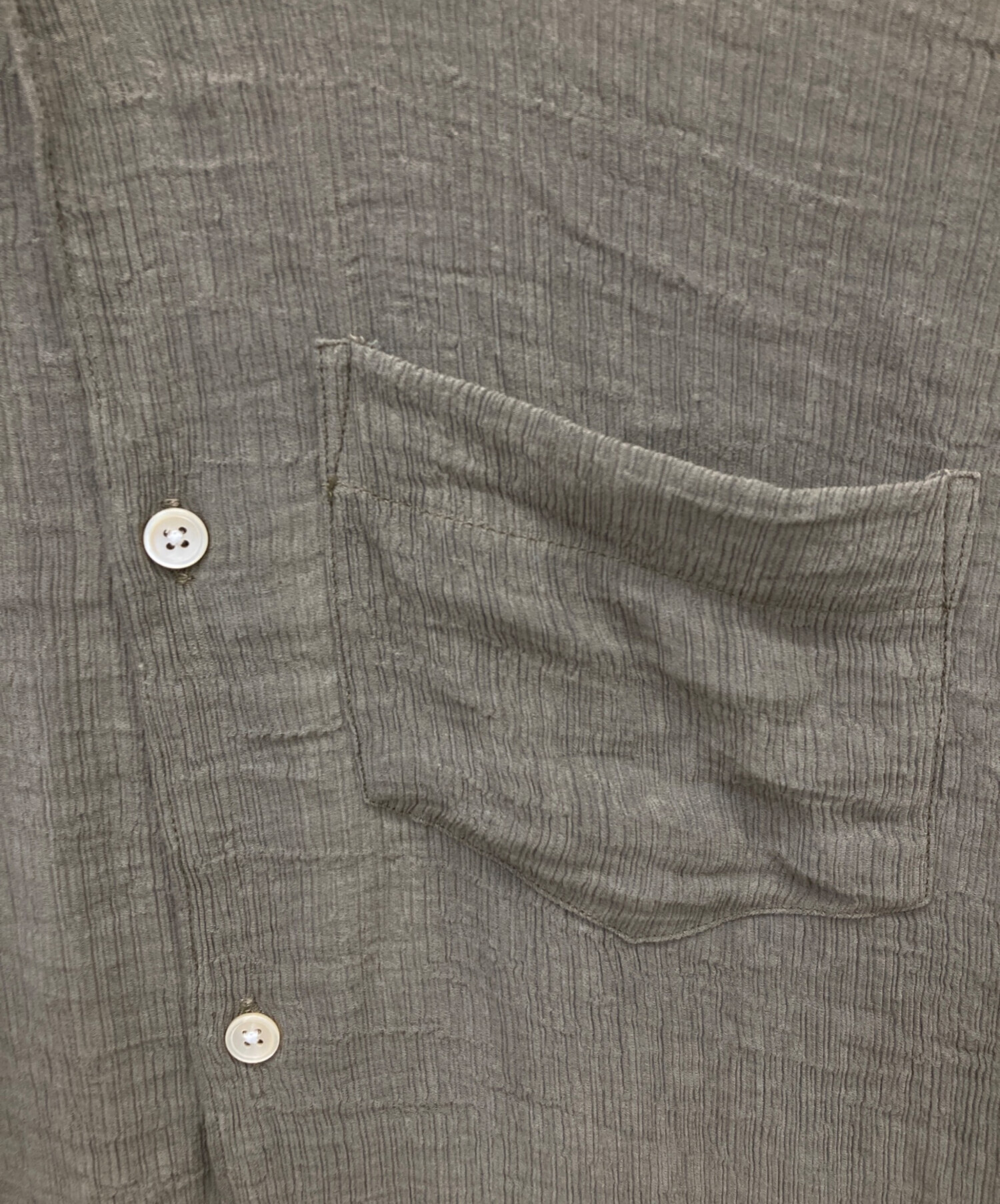 中古・古着通販】OUR LEGACY (アワーレガシー) INITIAL SHIRT オリーブ