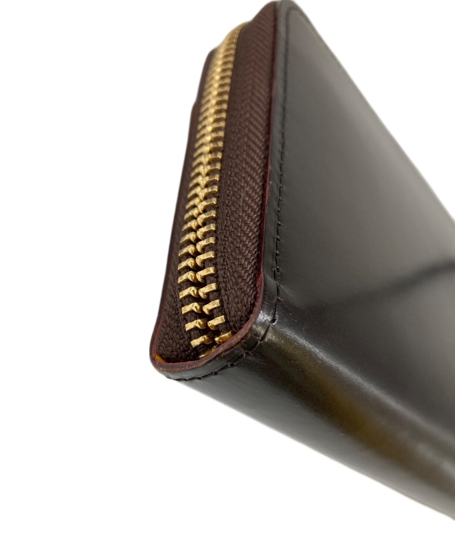 GANZO/ガンゾ　ブライドルレザー　ラウンドファスナー　長財布　未使用品 中古・古着通販】GANZO (ガンゾ) THIN BRIDLE ラウンドファスナー長