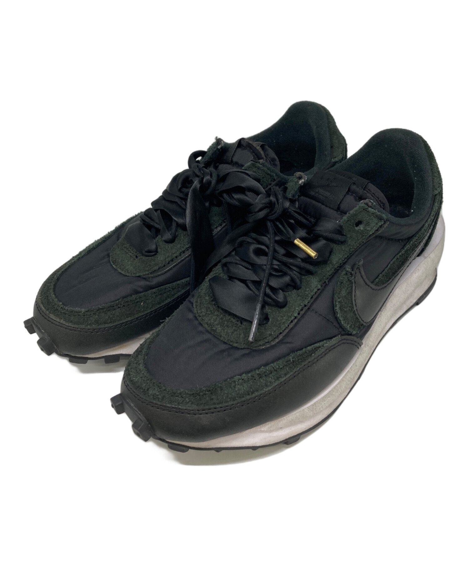 Nike x nike sacai ldワッフル 26.5 黒 sacai LDWaffle ナイロン