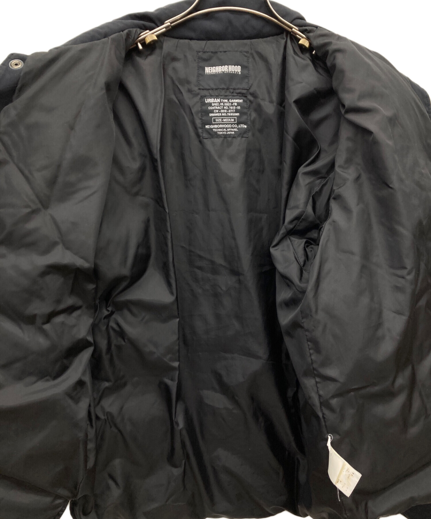 希少初期モデル　NEIGHBORHOOD ダウンジャケット ネイバーフッド　レア レア物】NEIGHBORHOOD ネイバーフッド 99年製 初期 ダウンジャケット M