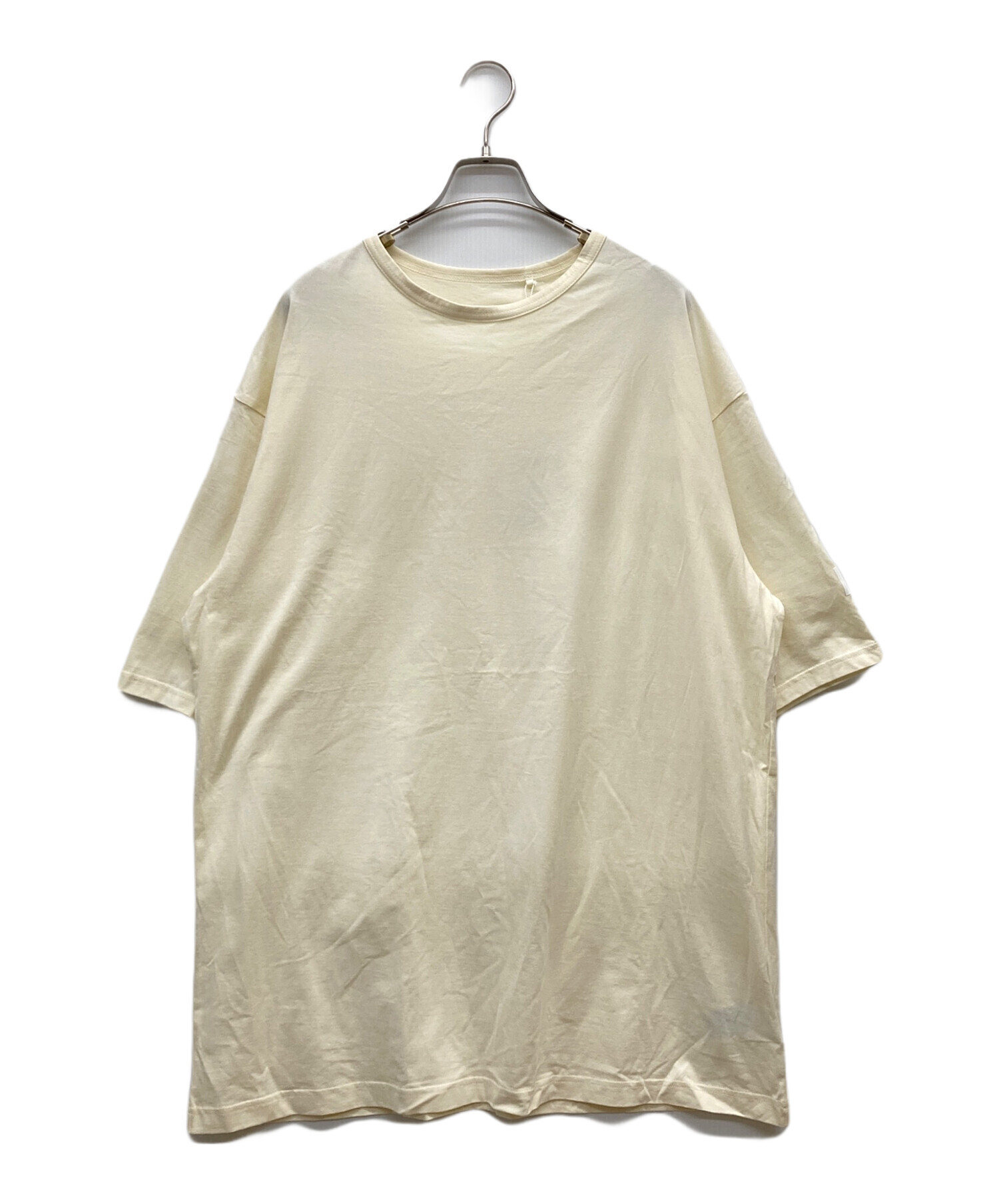 中古・古着通販】Y-3 (ワイスリー) BOXY TEE アイボリー サイズ:M 未 