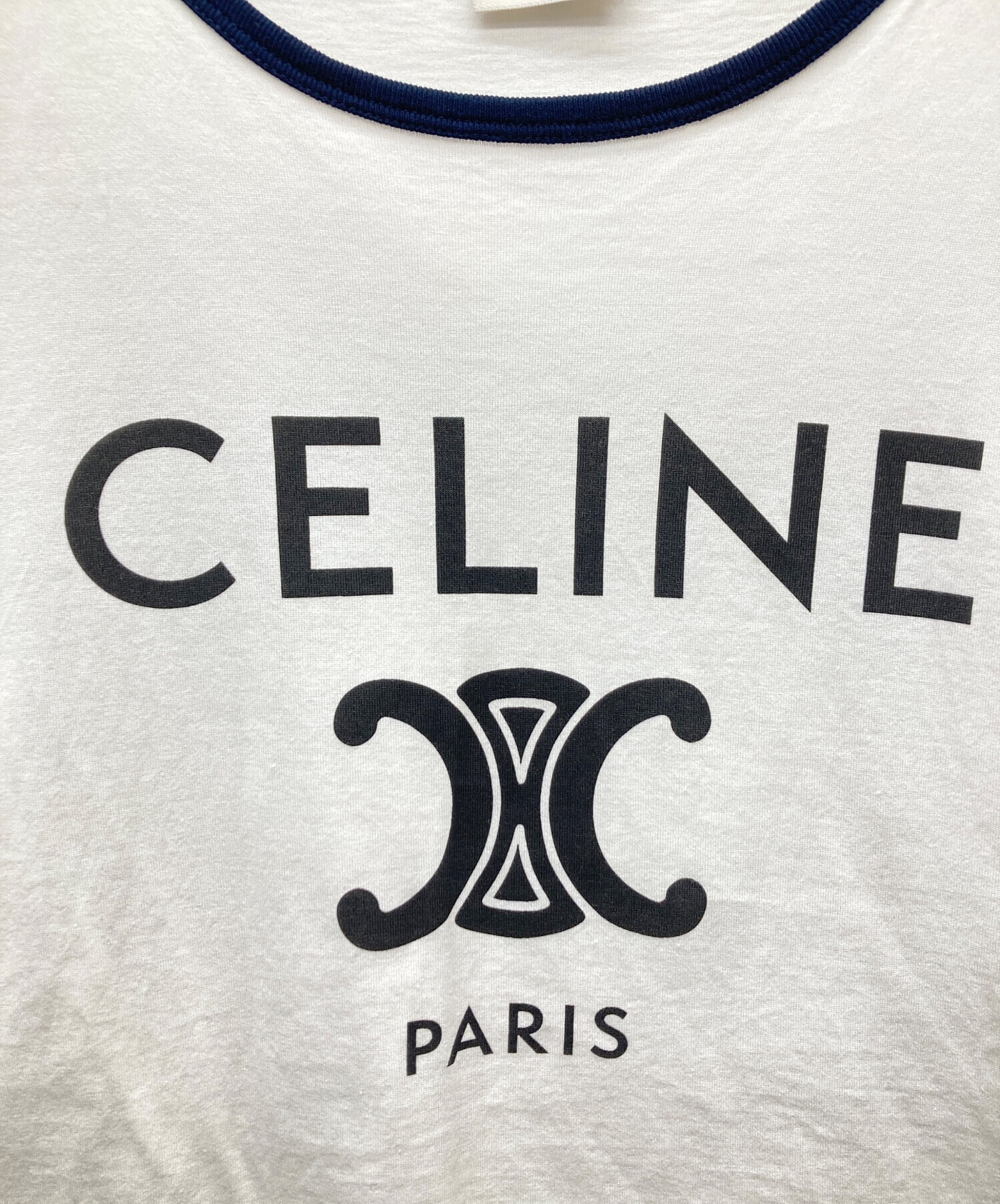 中古・古着通販】CELINE (セリーヌ) トリオンフプリントクラシックT