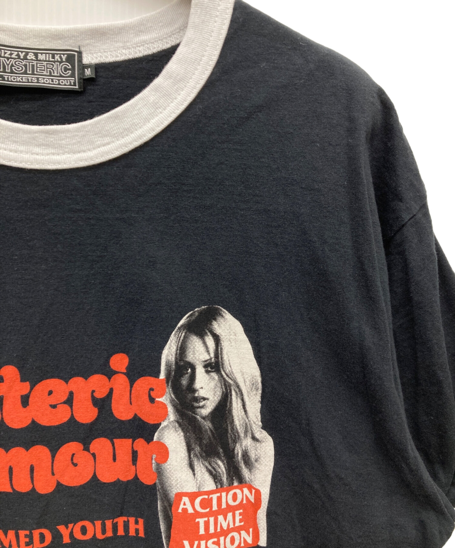 Hysteric Glamour UNTAMED YOUTH Tシャツ Lサイズ HYSTERIC GLAMOUR（ヒステリックグラマー）の「UNTAMED YOUTH Tシャツ