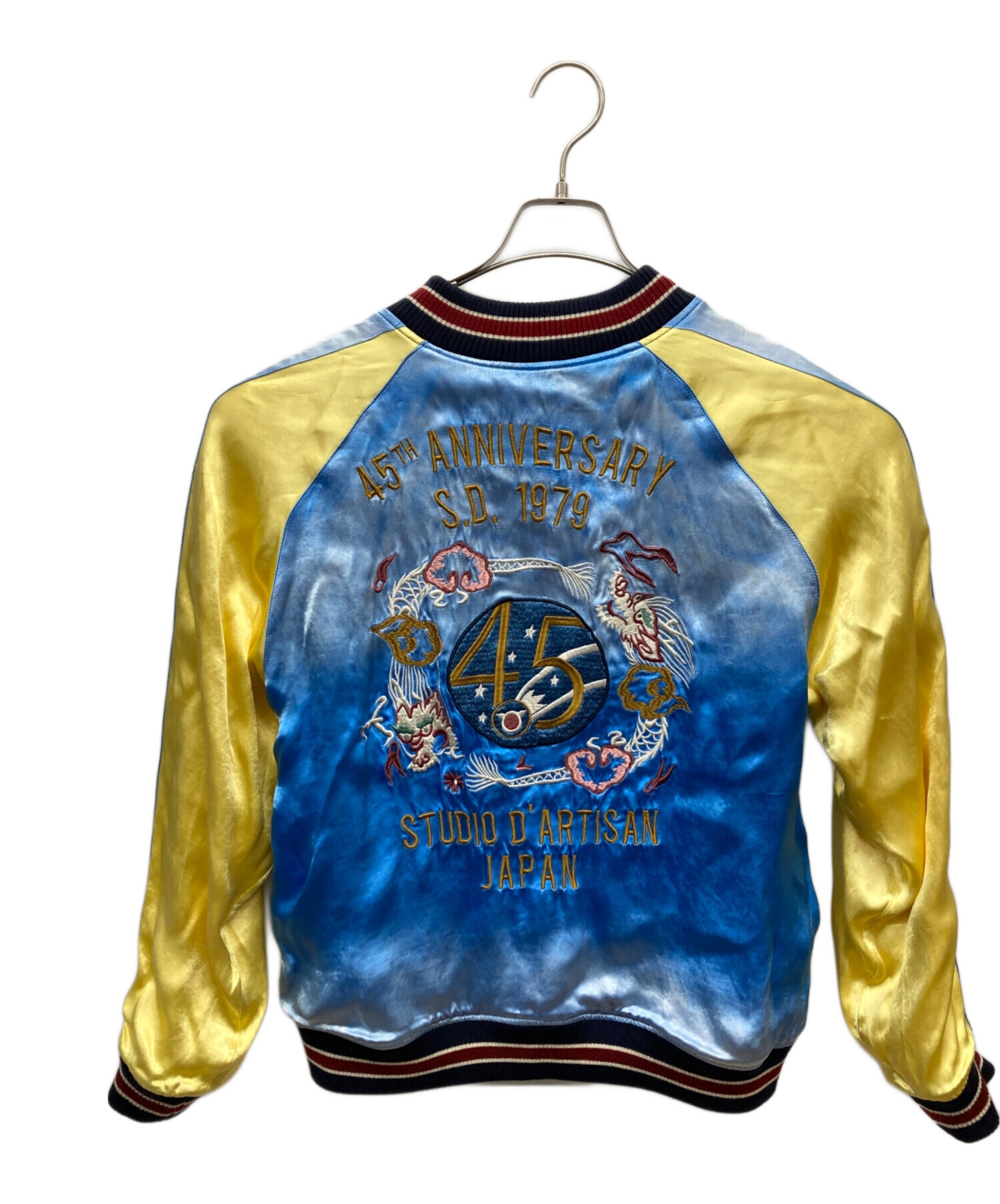 STUDIO D'ARTISAN リバーシブルレーヨンサテンスカジャン 中古・古着通販】STUDIO D'ARTISAN (ステュディオダルチザン