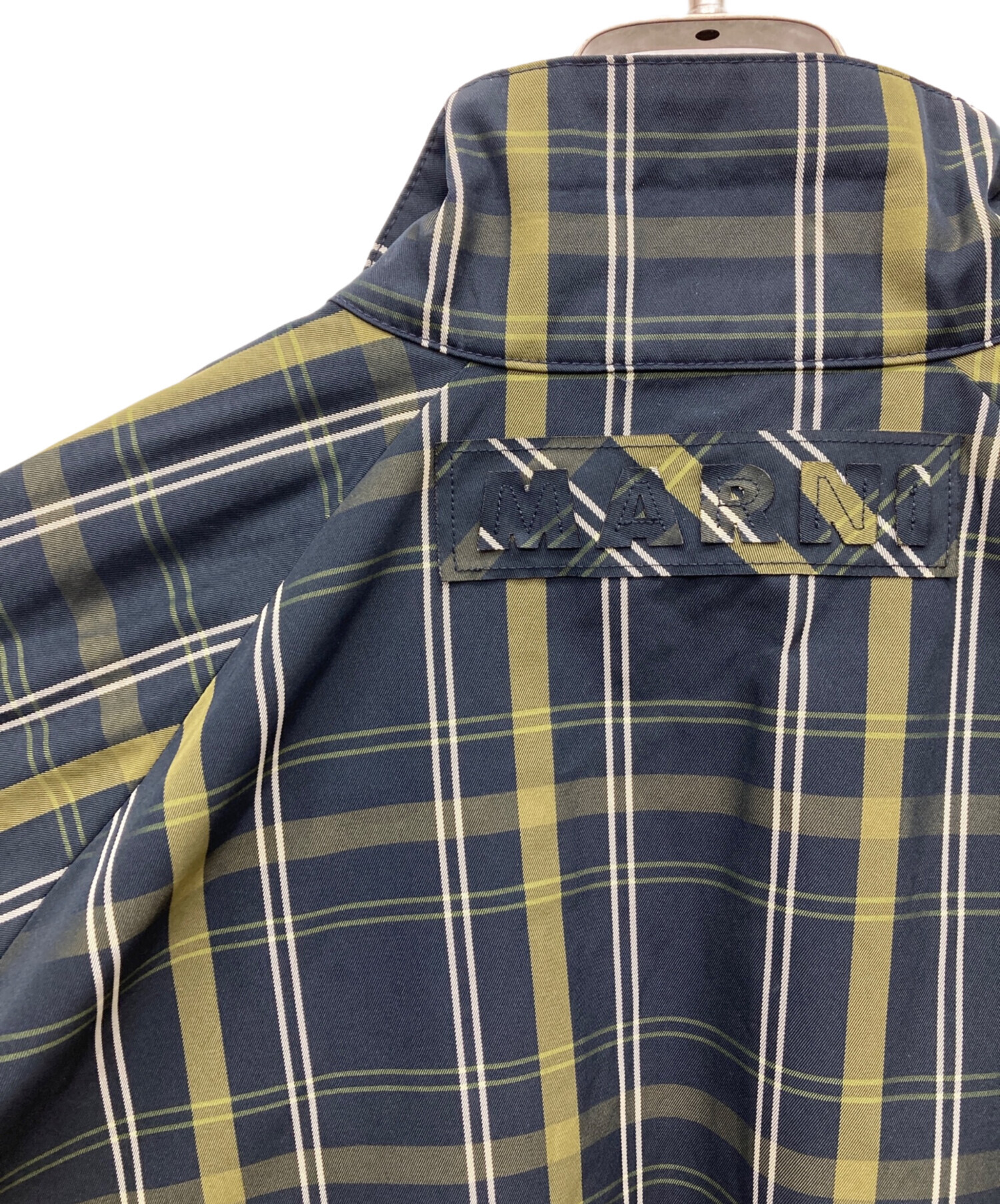 中古・古着通販】MARNI (マルニ) ポリエステルチェックスウィング