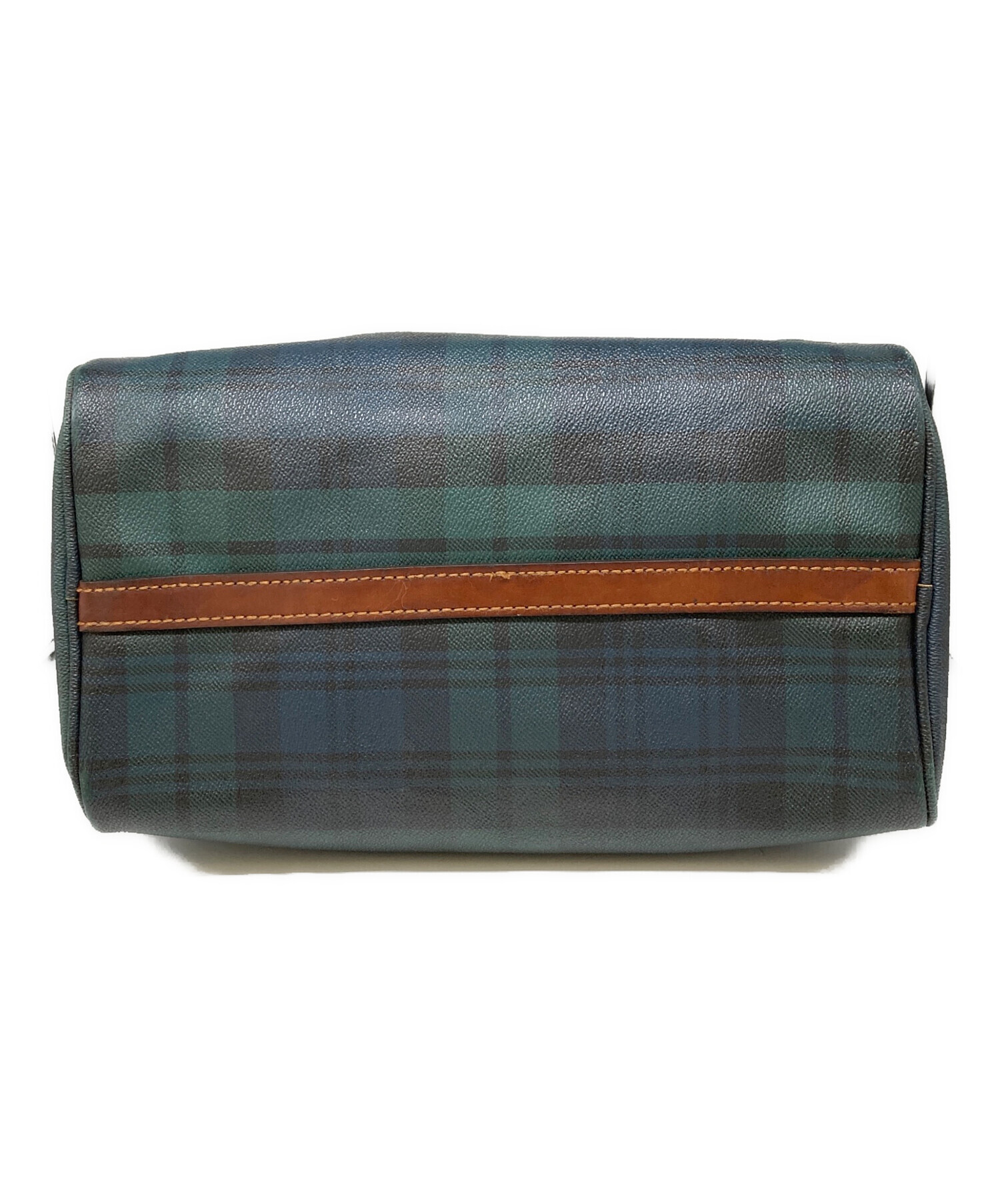 未使用に近い ラルフローレン ボストンバッグ ブラックウォッチ 2way 中古・古着通販】POLO RALPH LAUREN (ポロ・ラルフローレン) ブラック