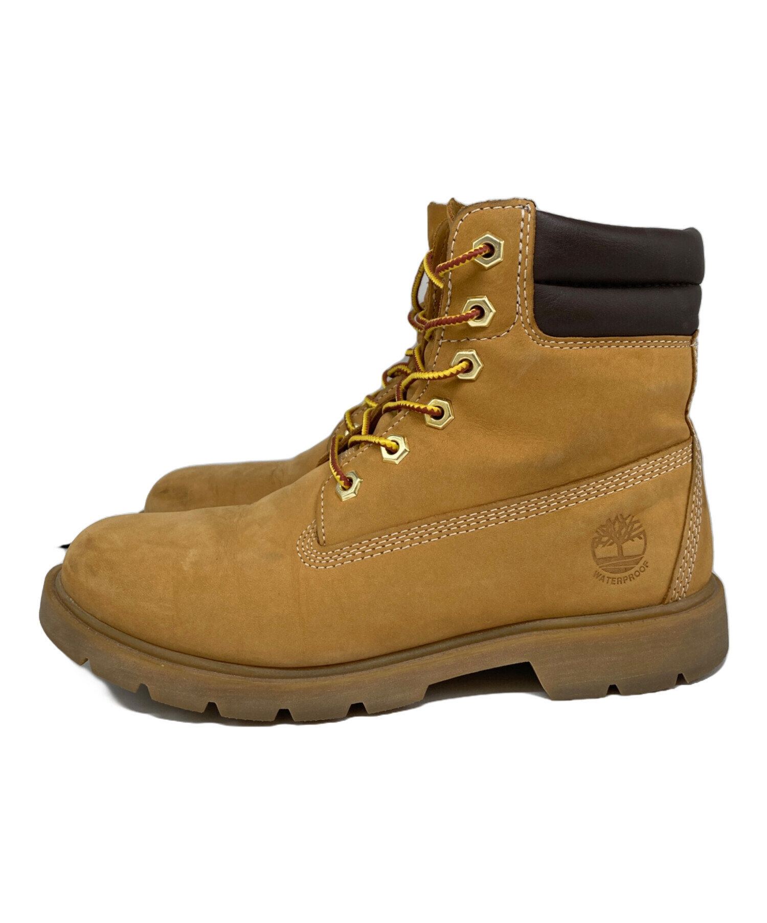 美品 Timberland ブーツ キャメル 中古・古着通販】Timberland (ティンバーランド) ローカット