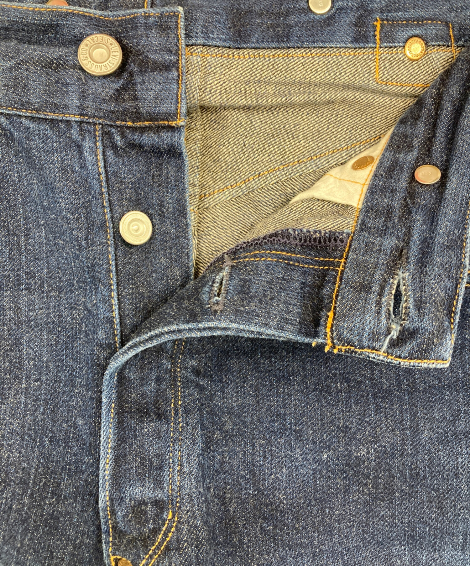 中古・古着通販】LEVI'S (リーバイス) 125周年復刻 シンチバックデニム