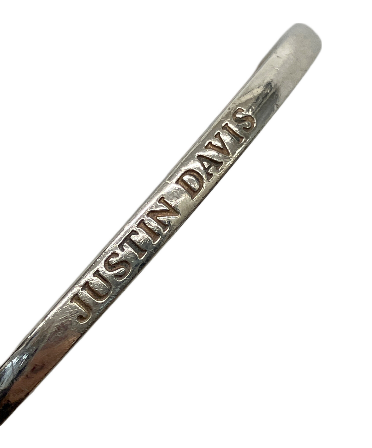 中古・古着通販】JUSTIN DAVIS (ジャスティンデイビス) ロゴバングル