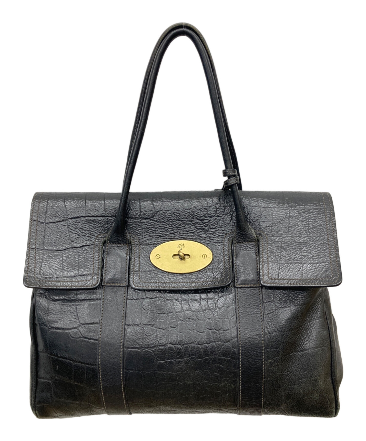 マルベリー ベイズウォーター トートバッグ 極美品】マルベリー ベイズ