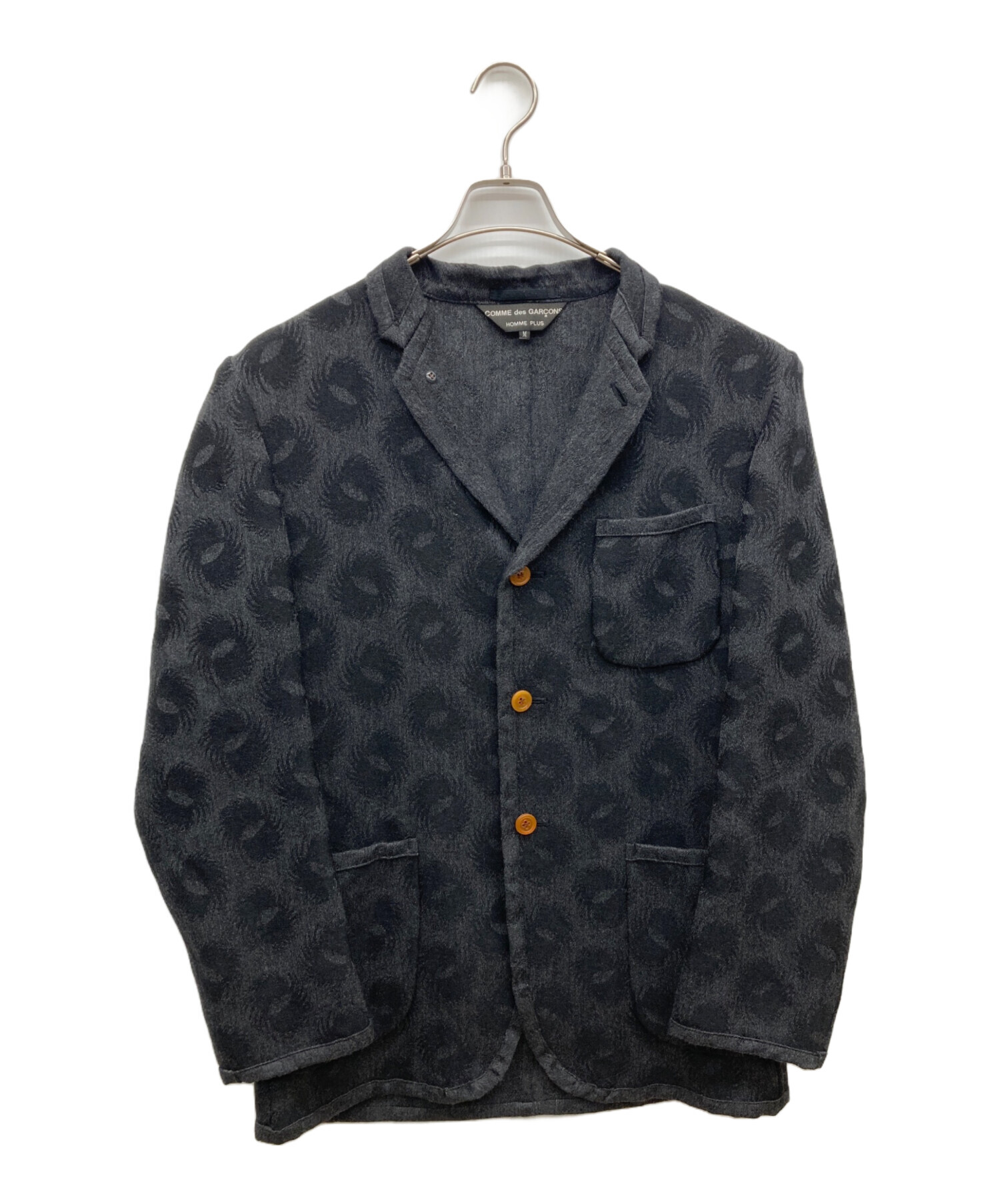 コムデギャルソン・オム ジャガードカーディガン COMME des GARCONS 