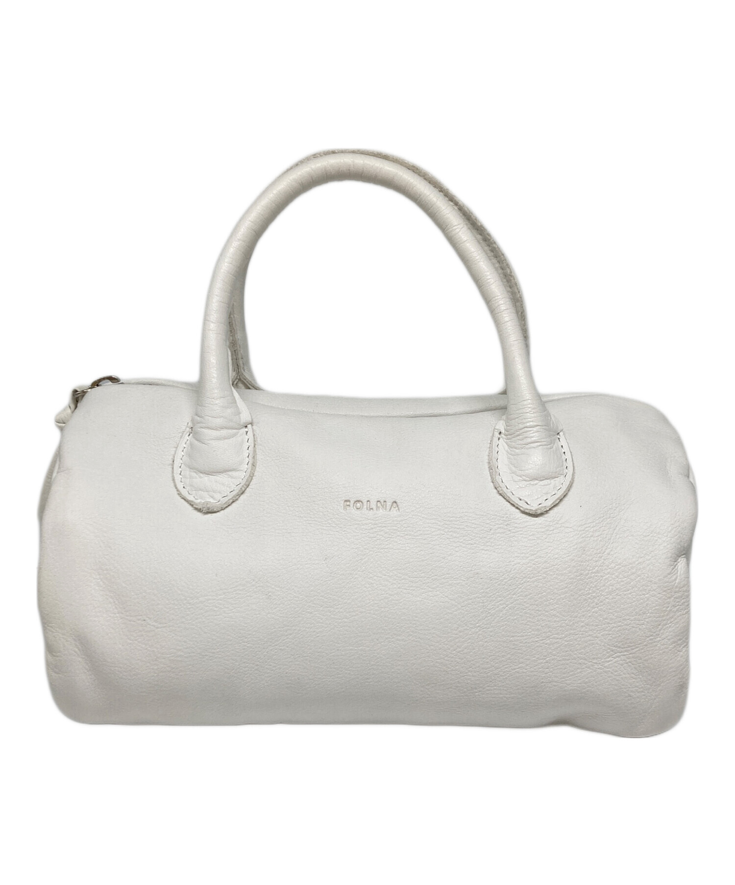 中古・古着通販】folna (フォルナ) ソフトレザーミニボストンバッグ 
