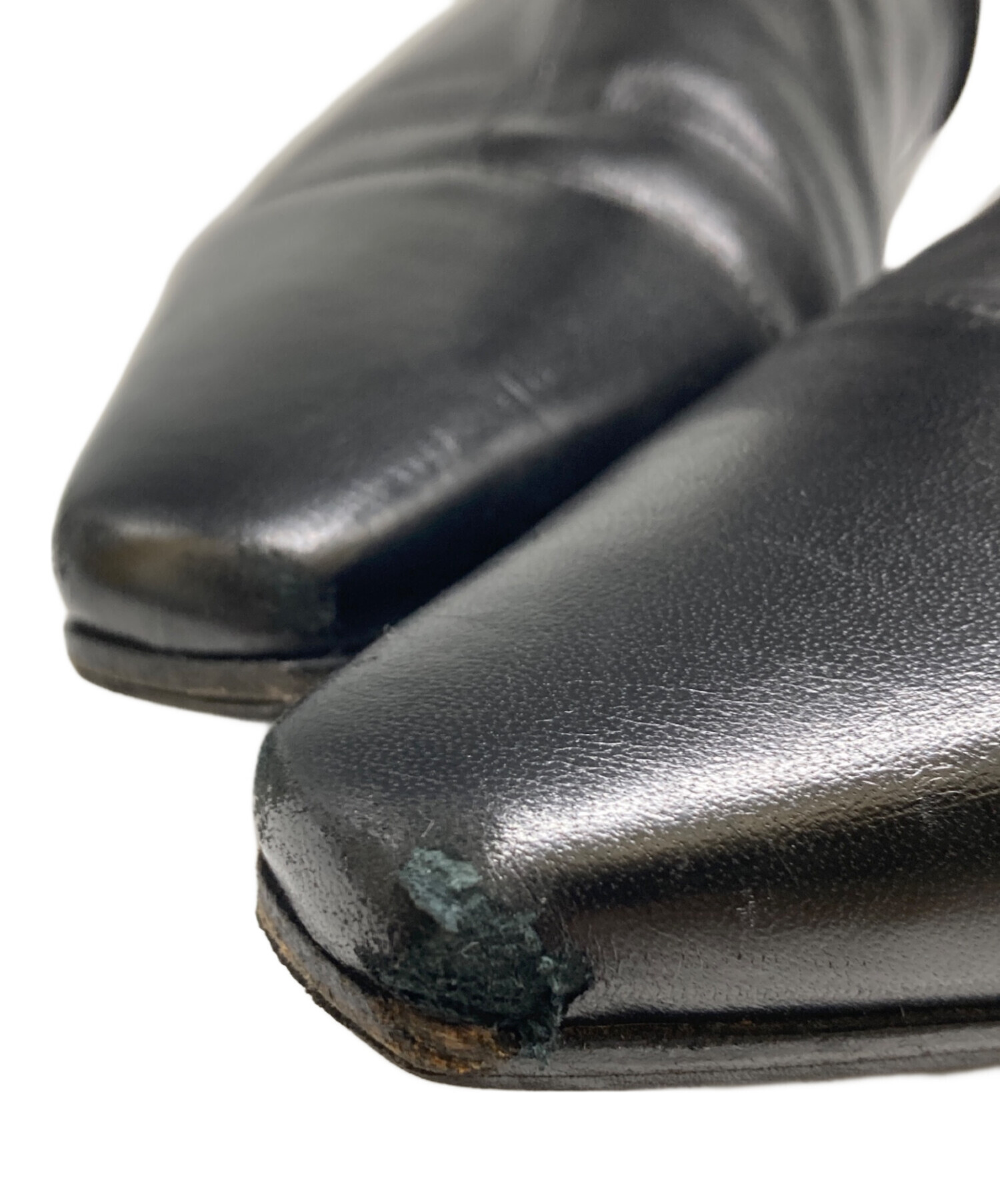 中古・古着通販】CHANEL (シャネル) サイドジップストレートチップ