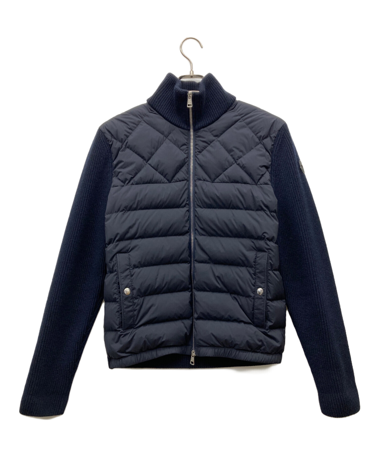 中古・古着通販】MONCLER (モンクレール) CARDIGAN TRICOT ネイビー 中古・古着通販】MONCLER (モンクレール) CARDIGAN TRICOT ネイビー