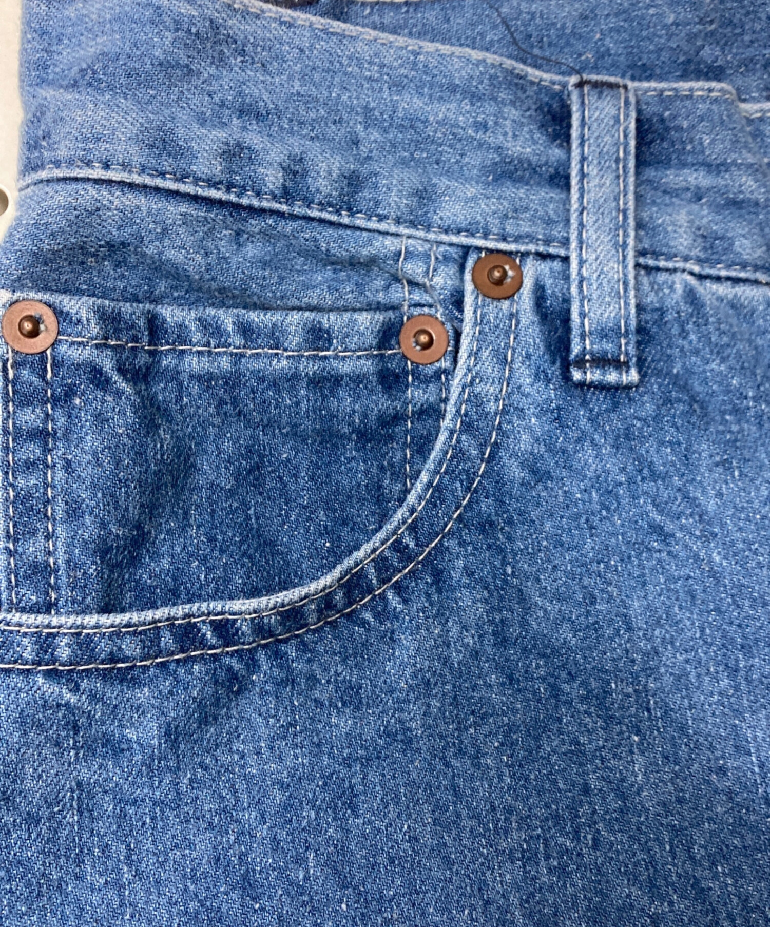 中古・古着通販】Phlannel (フランネル) Cotton Banana Denim Bleach