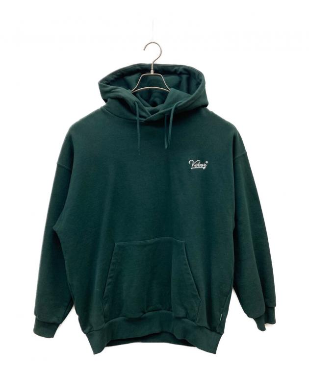 【限定】 keboz ケボズ フリークスストア コラボ パーカー L グリーン 中古・古着通販】KEBOZ (ケボズ) ロゴパーカー グリーン サイズ:L