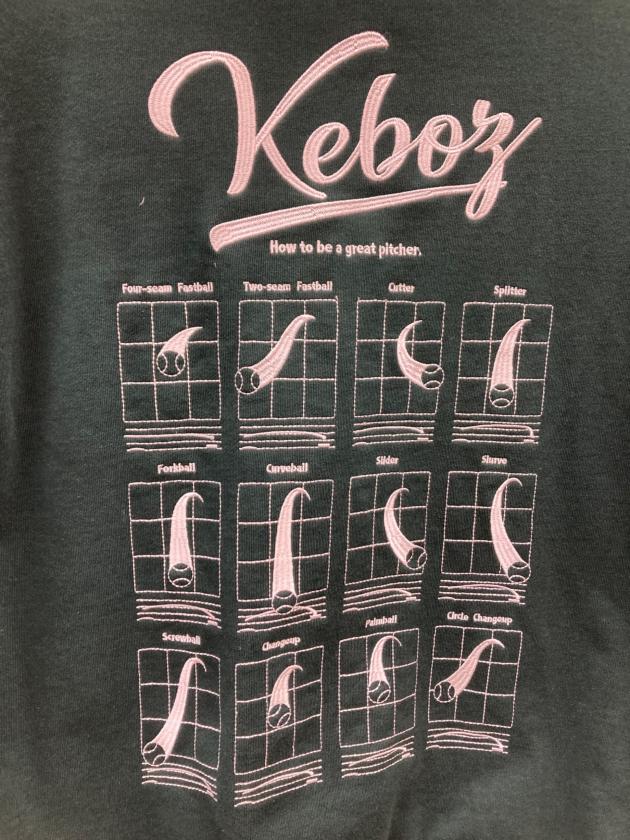 中古・古着通販】KEBOZ (ケボズ) ロゴパーカー グリーン サイズ:L