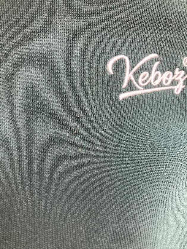 中古・古着通販】KEBOZ (ケボズ) ロゴパーカー グリーン サイズ:L