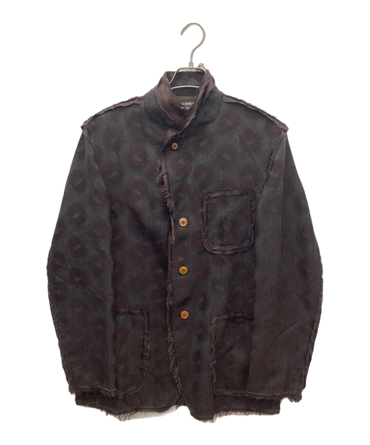 COMME des GARCONS AD2002 カットオフ ジャケット ファー 中古・古着通販】COMME des GARCONS HOMME PLUS