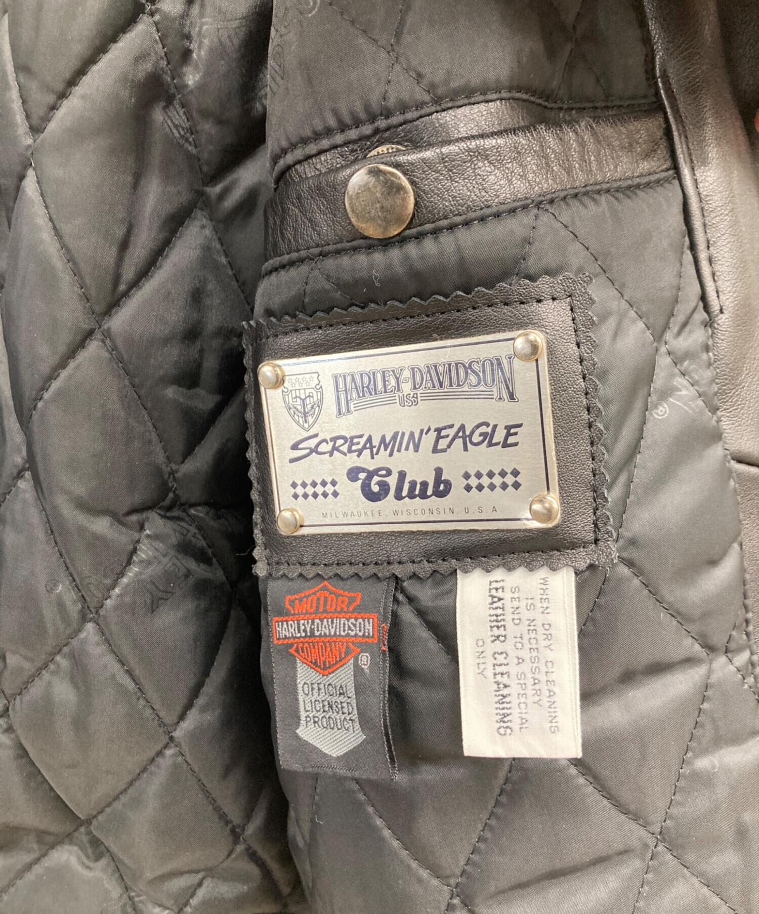 中古・古着通販】HARLEY-DAVIDSON (ハーレーダビッドソン) ダブル