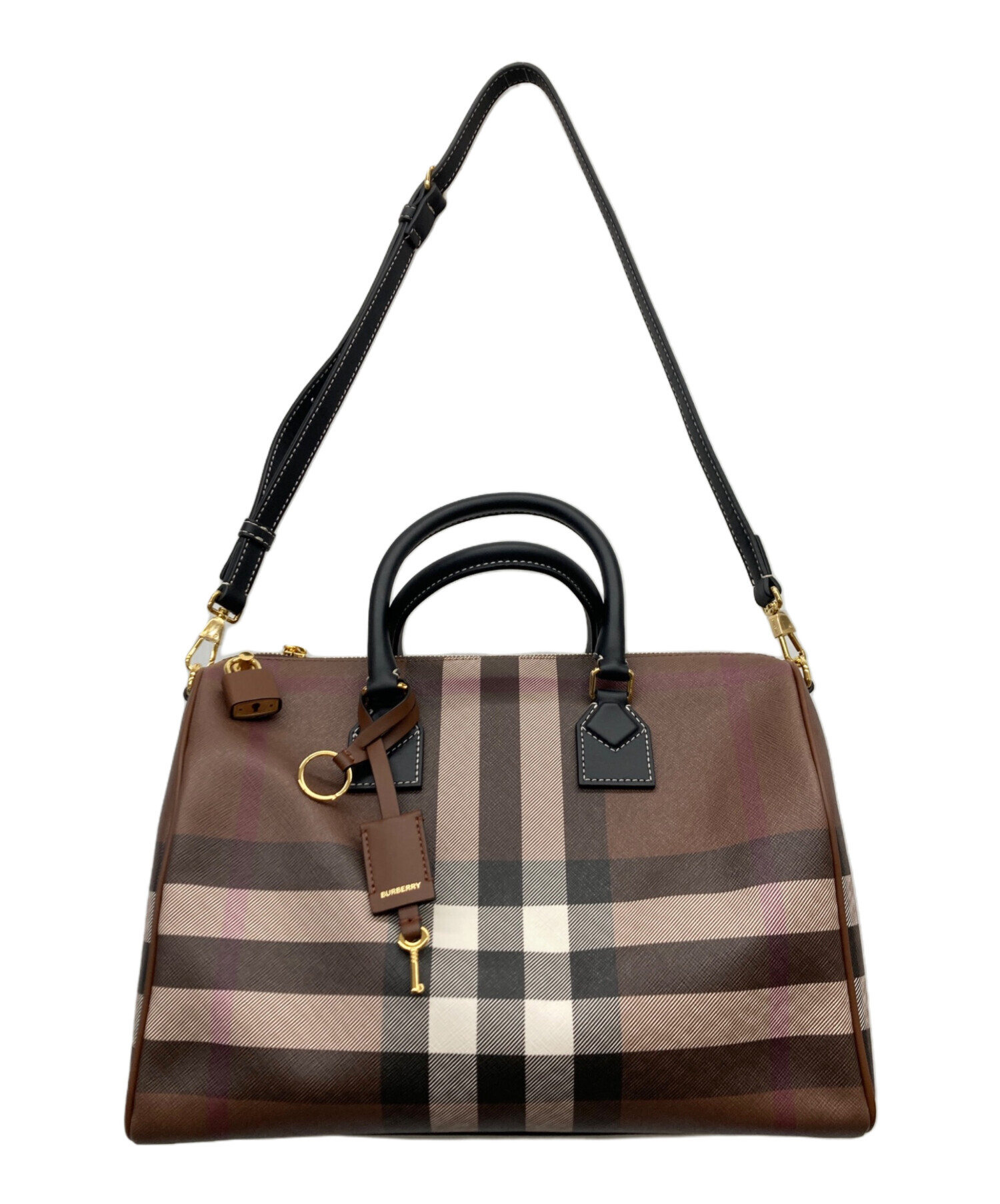 中古・古着通販】BURBERRY (バーバリー) MD BOWLING BAG/ジャイアント