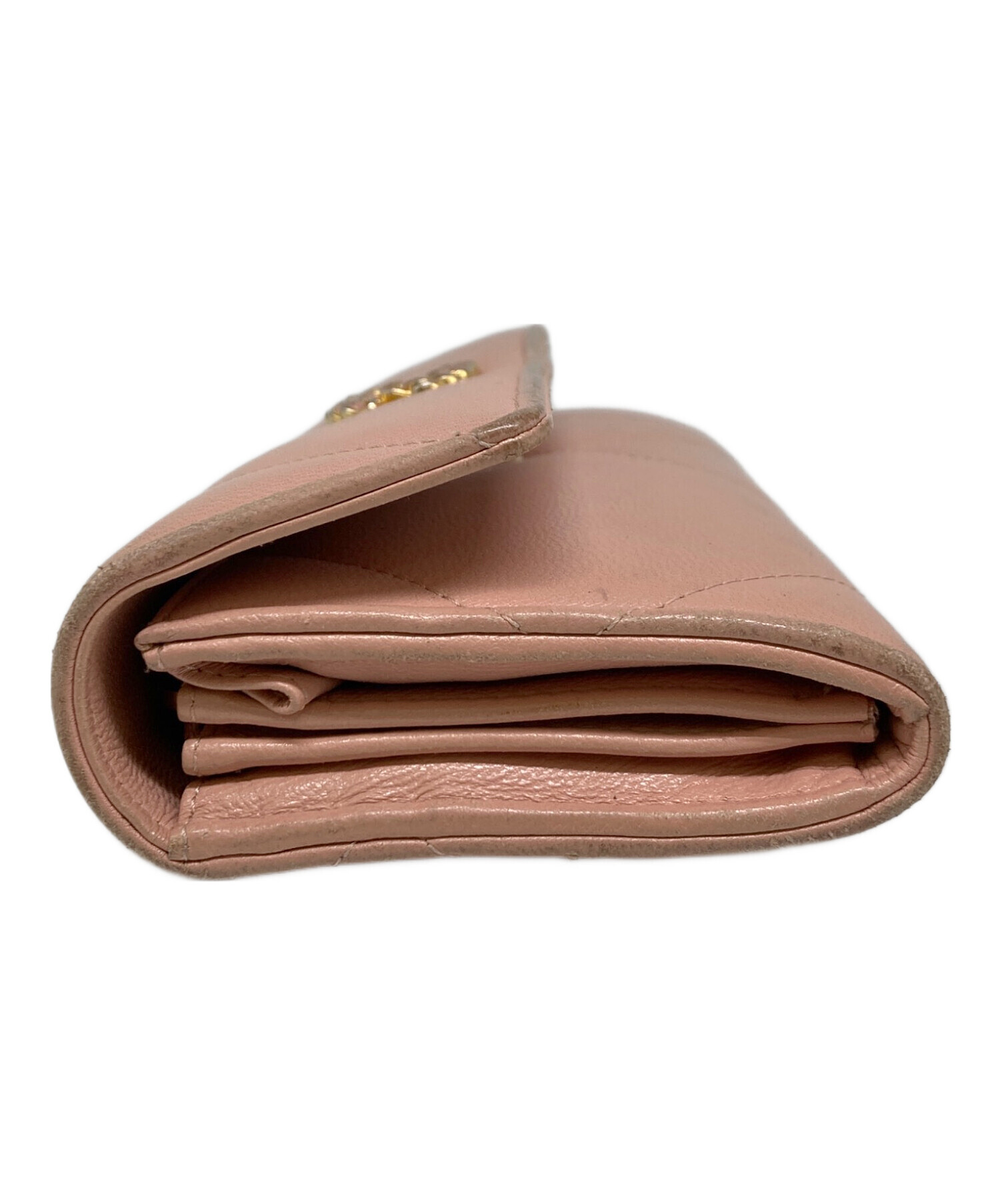 中古・古着通販】CHANEL (シャネル) 19 ロングフラップラムスキン