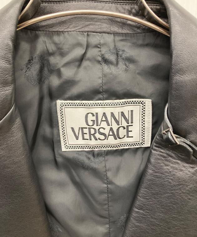中古・古着通販】GIANNI VERSACE (ジャンニ・ヴェルサーチ) 90sレザー