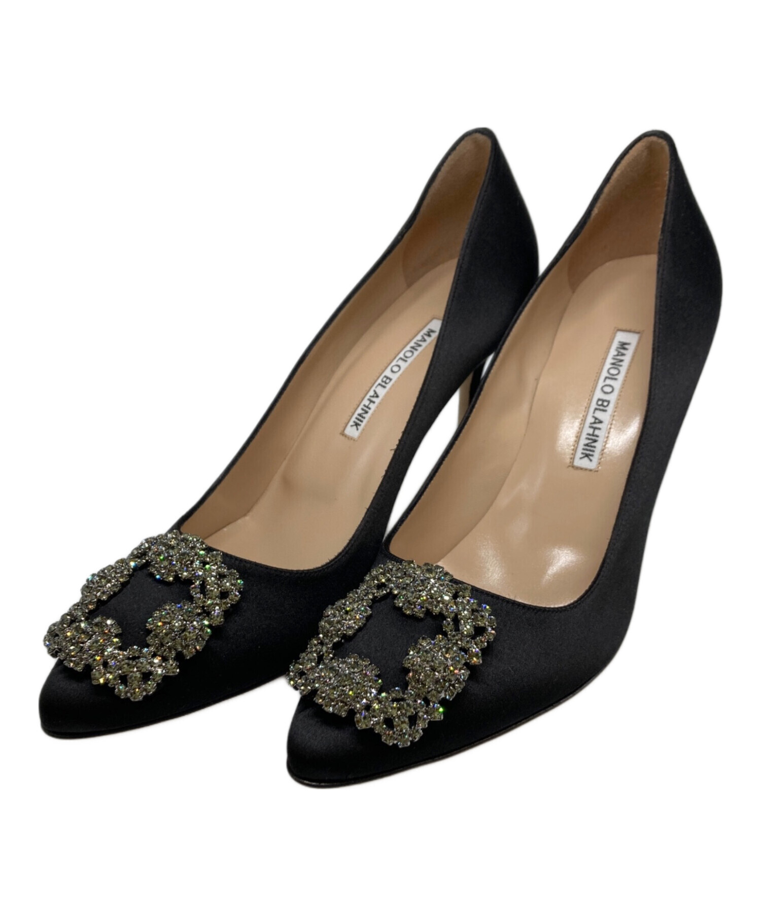 中古・古着通販】Manolo Blahnik (マノロブラニク) ジュエルバックル