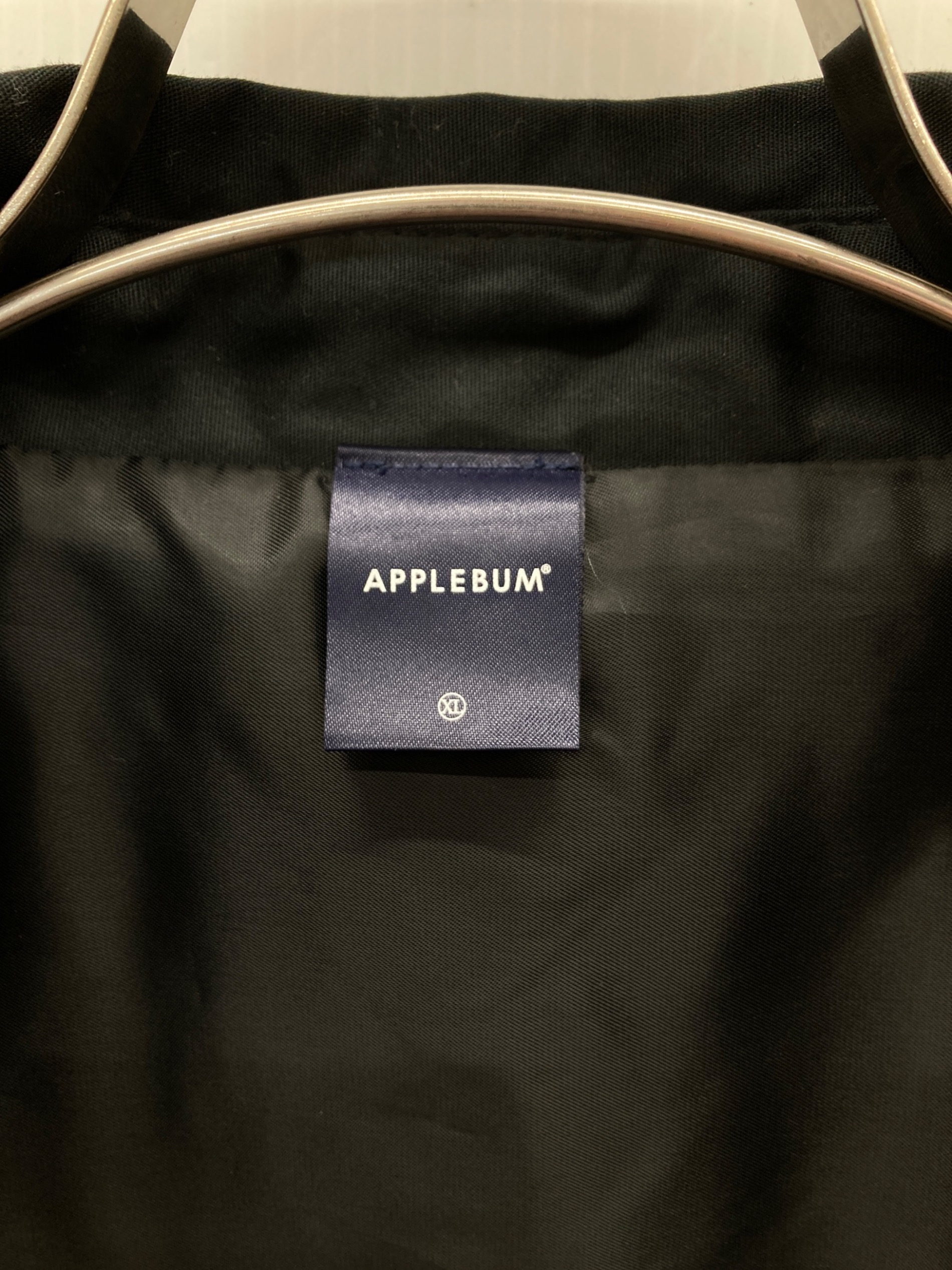 中古・古着通販】APPLEBUM (アップルバム) コーチジャケット ブラック