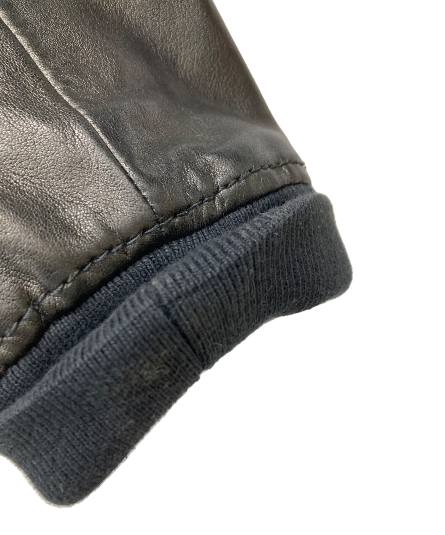 中古・古着通販】HUGO BOSS (ヒューゴ ボス) ラムレザーライダース