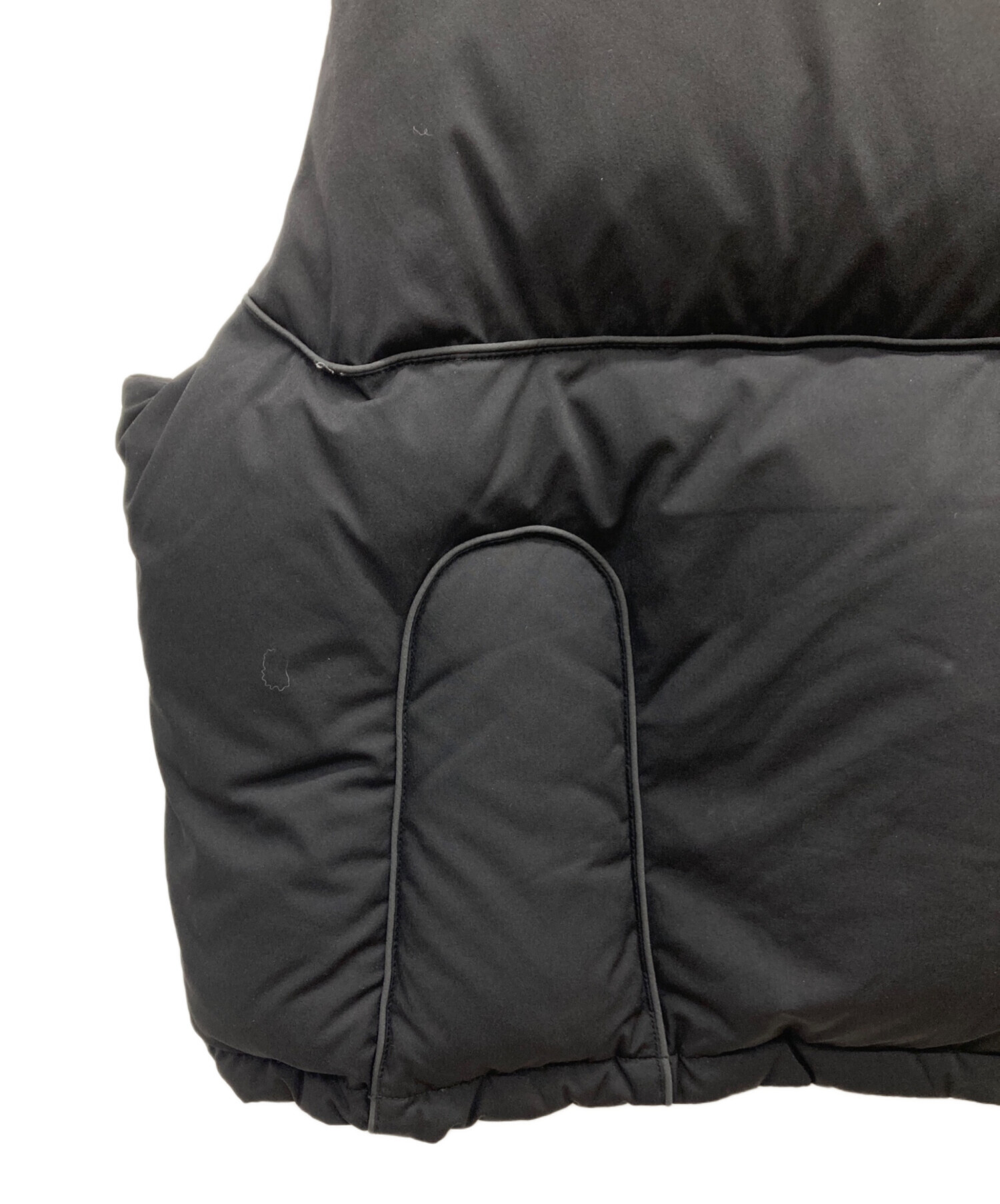 Breath ブレス ブルゾン（その他） メンズ 【古着】【中古】 中古・古着通販】BREATH (ブレス) TECH PIPING DOWN VEST ブラック