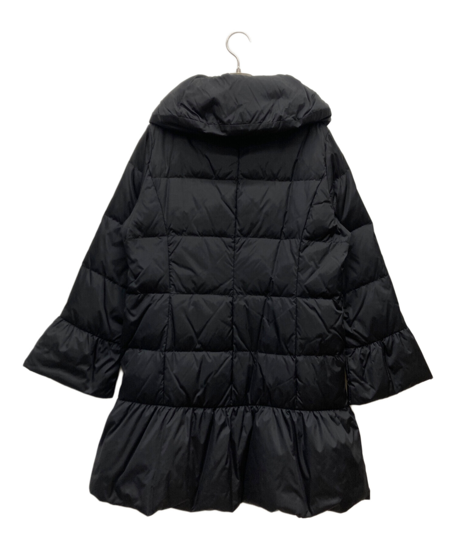 Rose Tiara 46 ブラック　コート 中古・古着通販】Rose Tiara (ローズティアラ) リボンデザインフレア