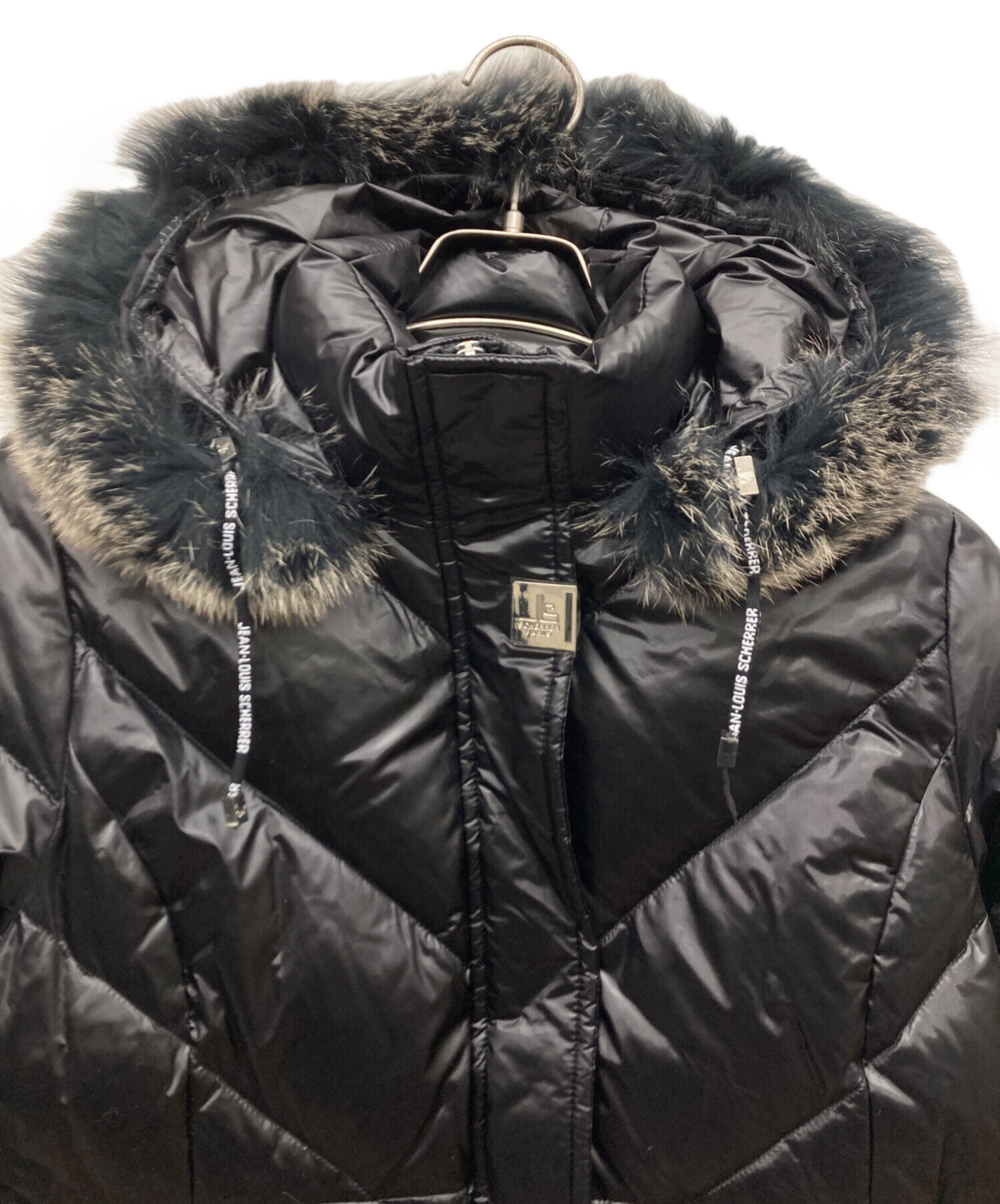 JEAN LOUIS SCHERRER ダウンコート ロング フォックスファー JEAN LOUIS SCHERRER ダウンコート ロング フォックスファー JEAN