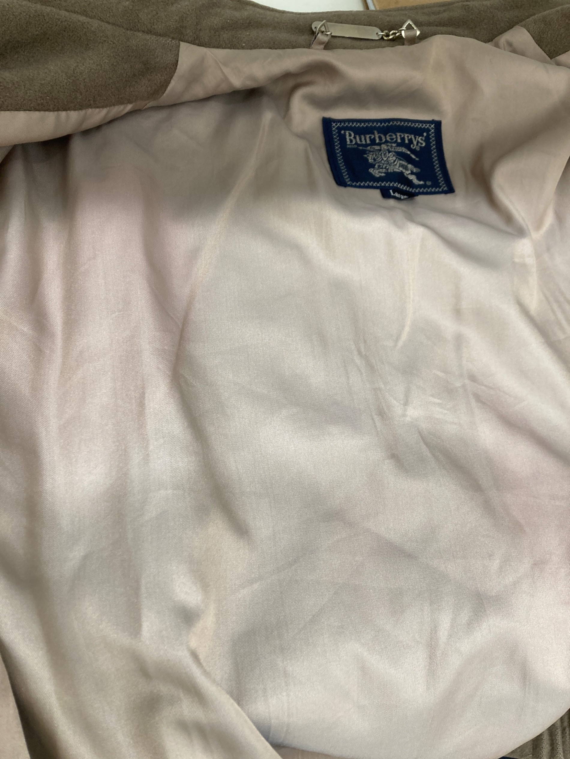 中古・古着通販】Burberry's (バーバリーズ) ウールブルゾン ブラウン