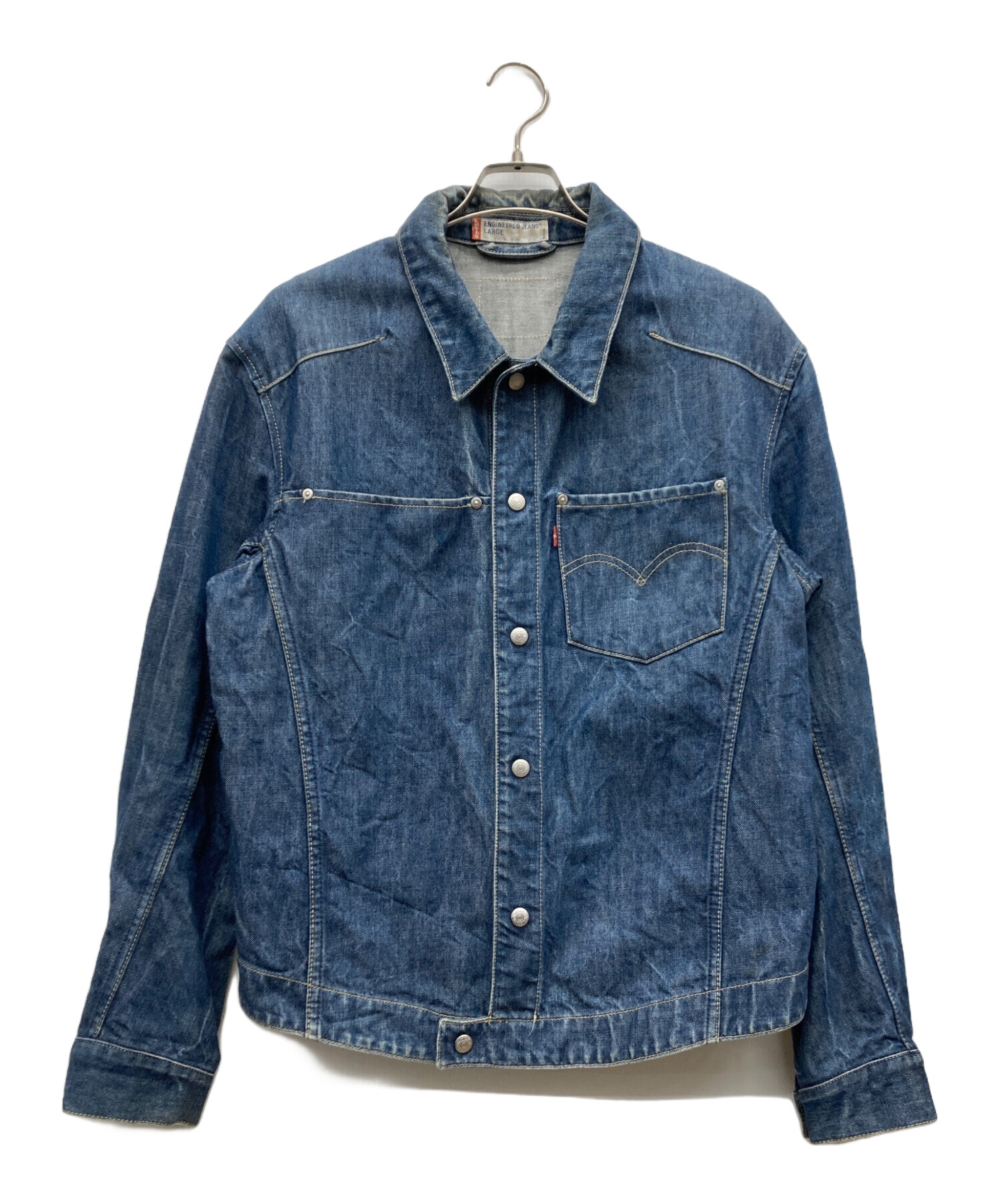 Levi's ENGINEERED JEANS デニムジャケット M 立体裁断 中古・古着通販】LEVI'S ENGINEERED (リーバイスエンジニアード) 立体