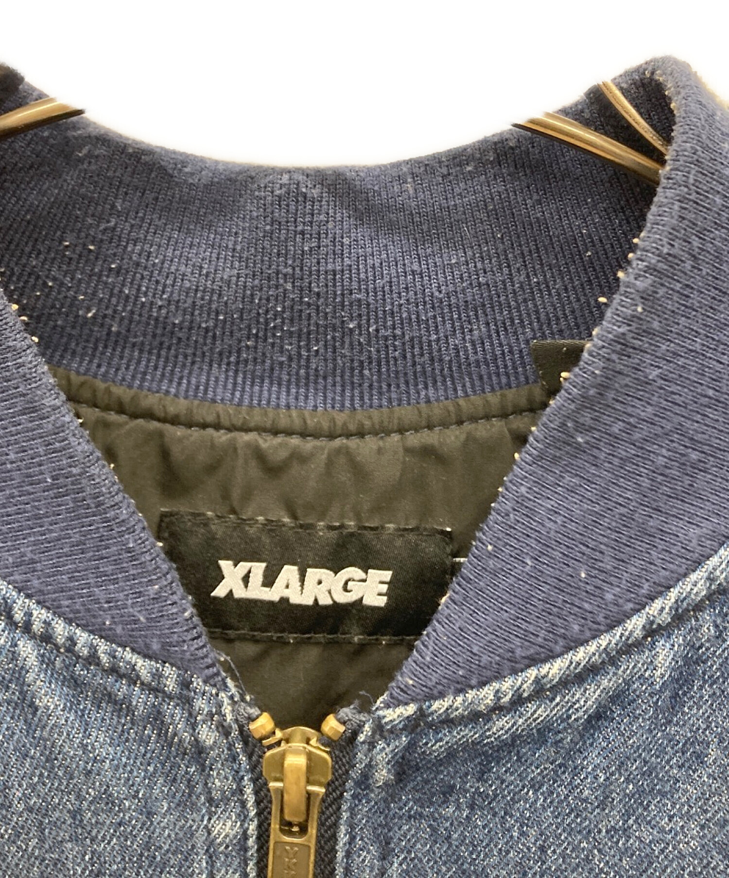 中古・古着通販】X-LARGE (エクストララージ) デニムジップベスト