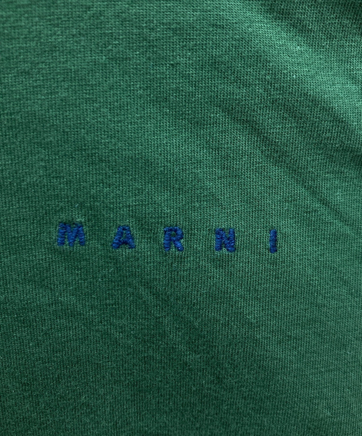 中古・古着通販】MARNI (マルニ) ミニロゴtシャツ グリーン サイズ:46 