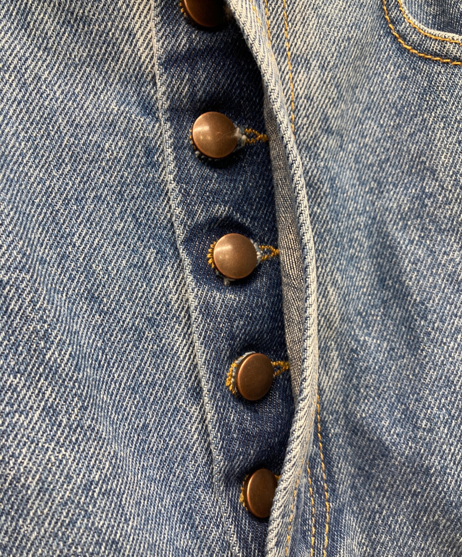 中古・古着通販】Cristaseya (クリスタセヤ) HIGH-WAISTED JEANS