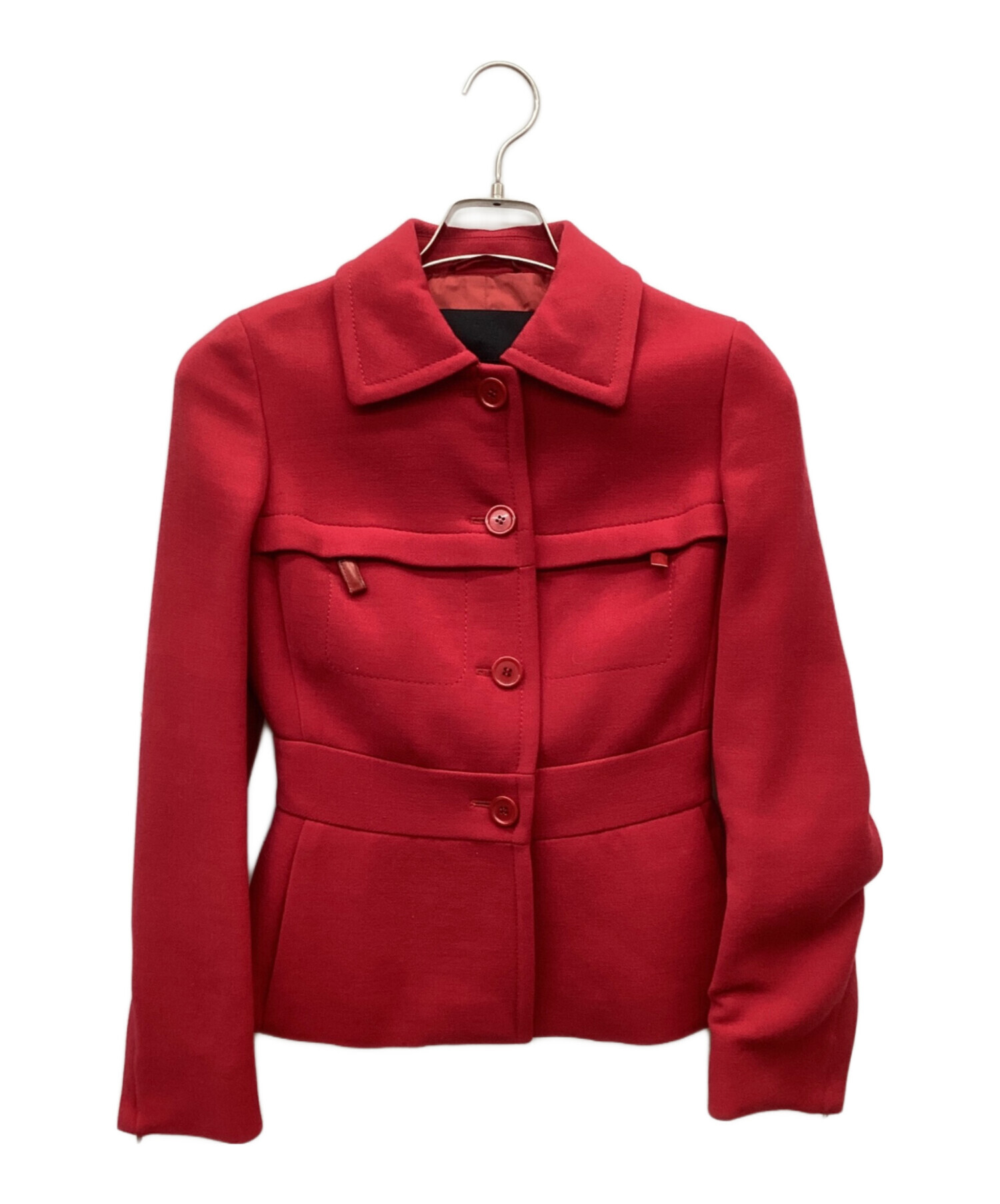 中古・古着通販】PRADA (プラダ) 90'S ジップデザインウールジャケット