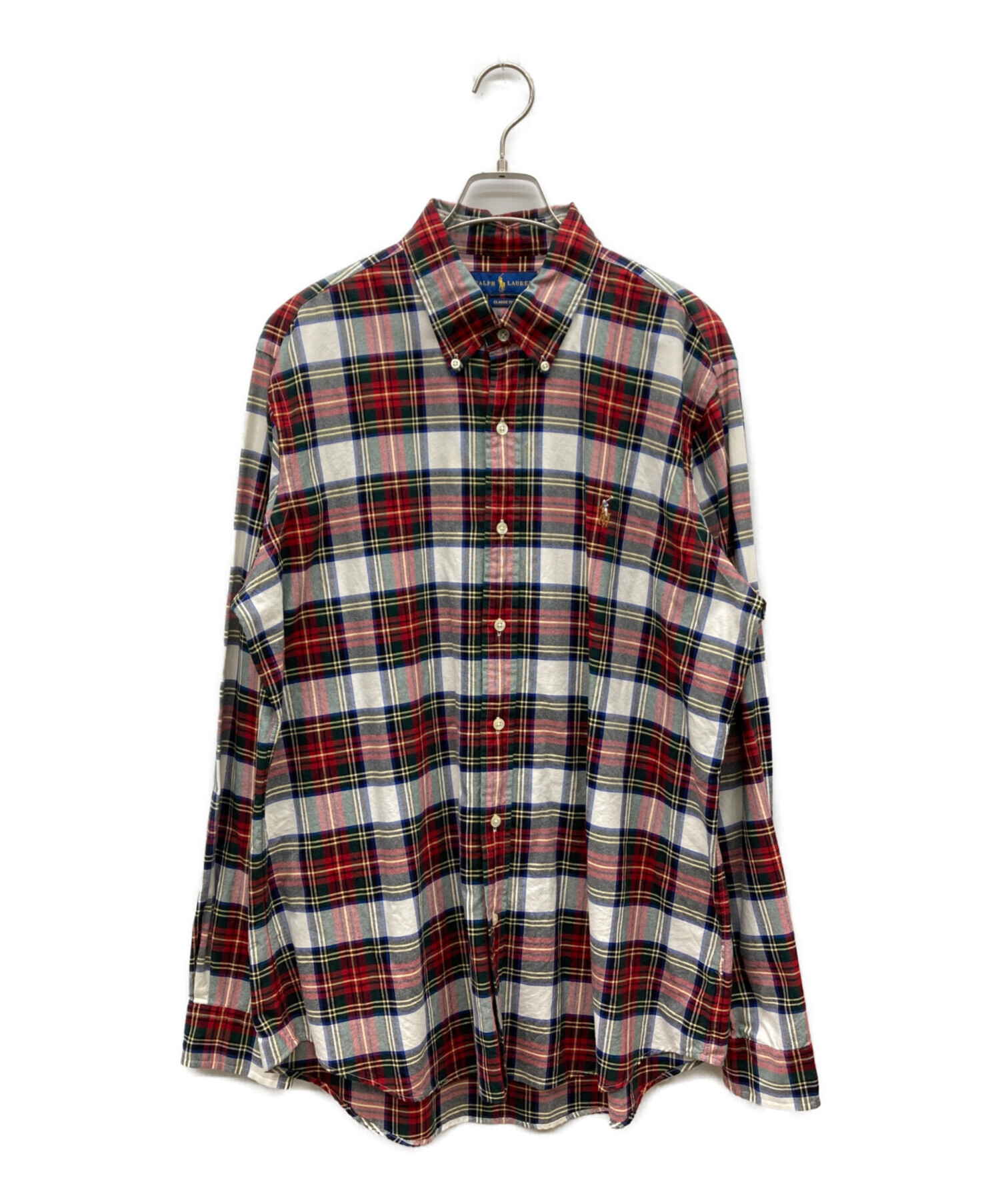 中古・古着通販】RALPH LAUREN (ラルフローレン) タータンチェックBD